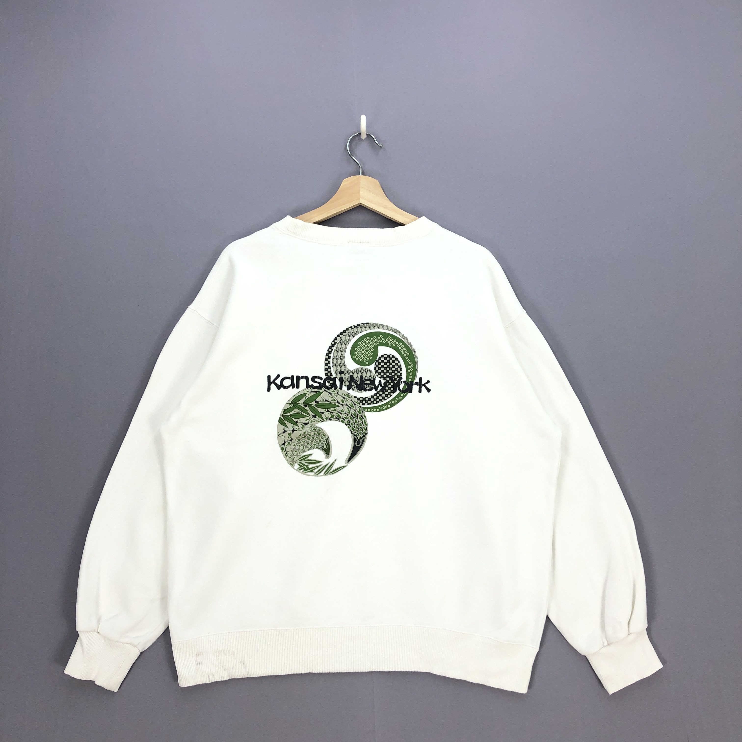 Kansai Yamamoto Kansai Yamamoto 90s multicolor mohair sweater