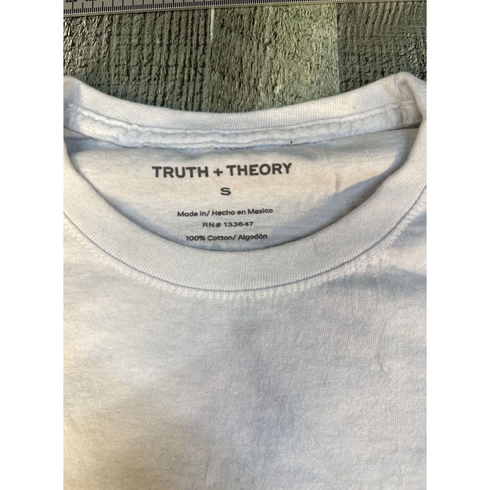 Theory Truth + Theory Skull Butterfly Shirt Mens Large White LA Streetwear Graphic Te Size US L / EU 52-54 / 3 - 4 Thumbnail