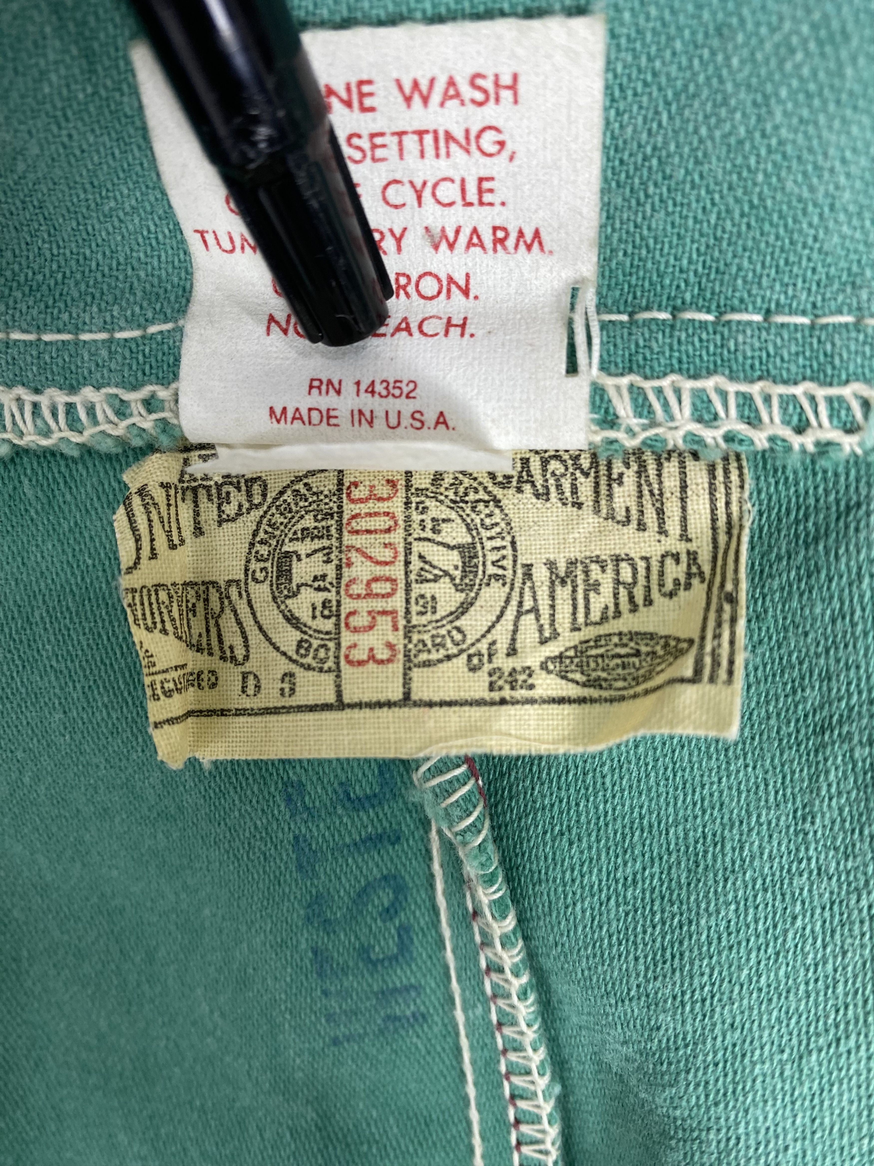 Vintage Vintage Union Made United Garment Jacket Size US S / EU 44-46 / 1 - 9 Thumbnail