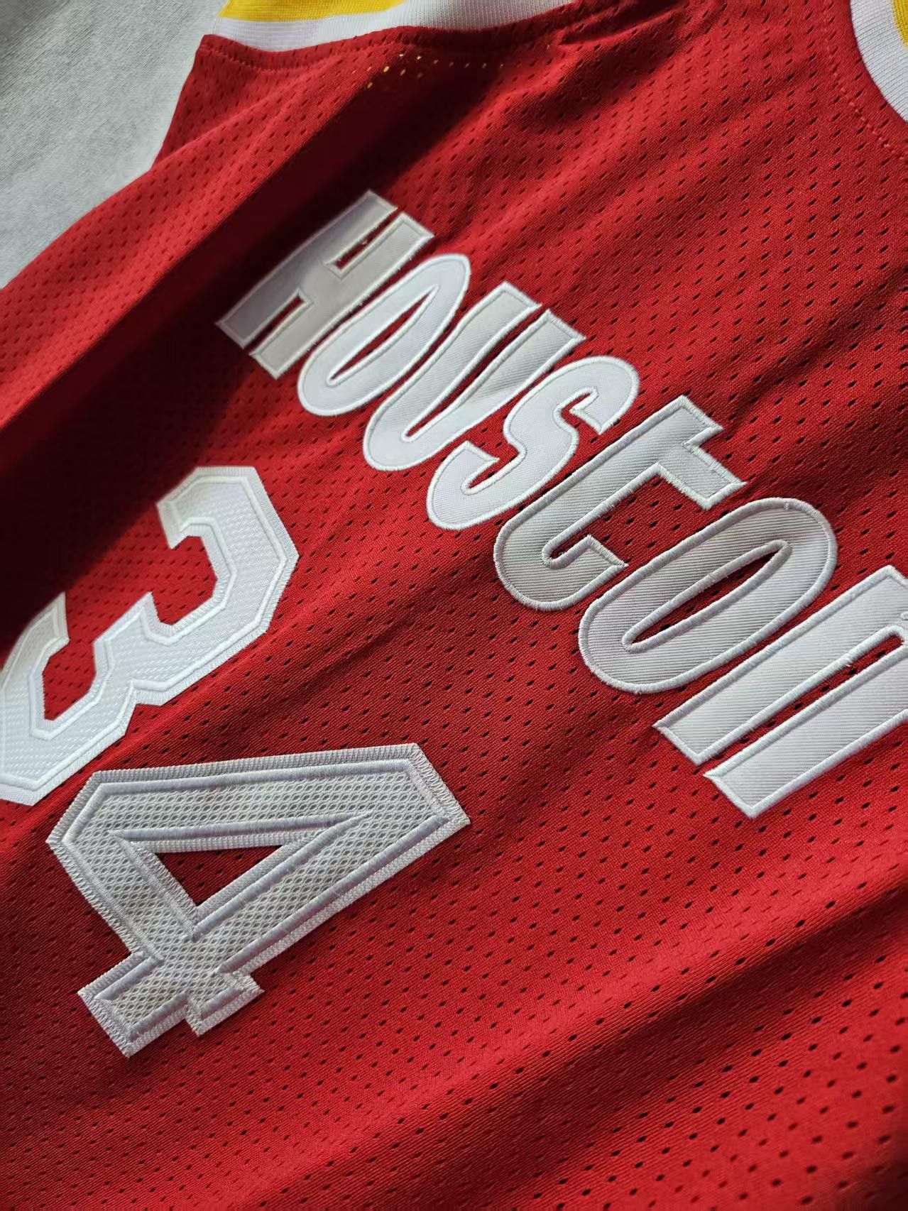 NBA Vintage Houston Rockets #34 Olajuwon Jersey Size US XL / EU 56 / 4 - 3 Thumbnail