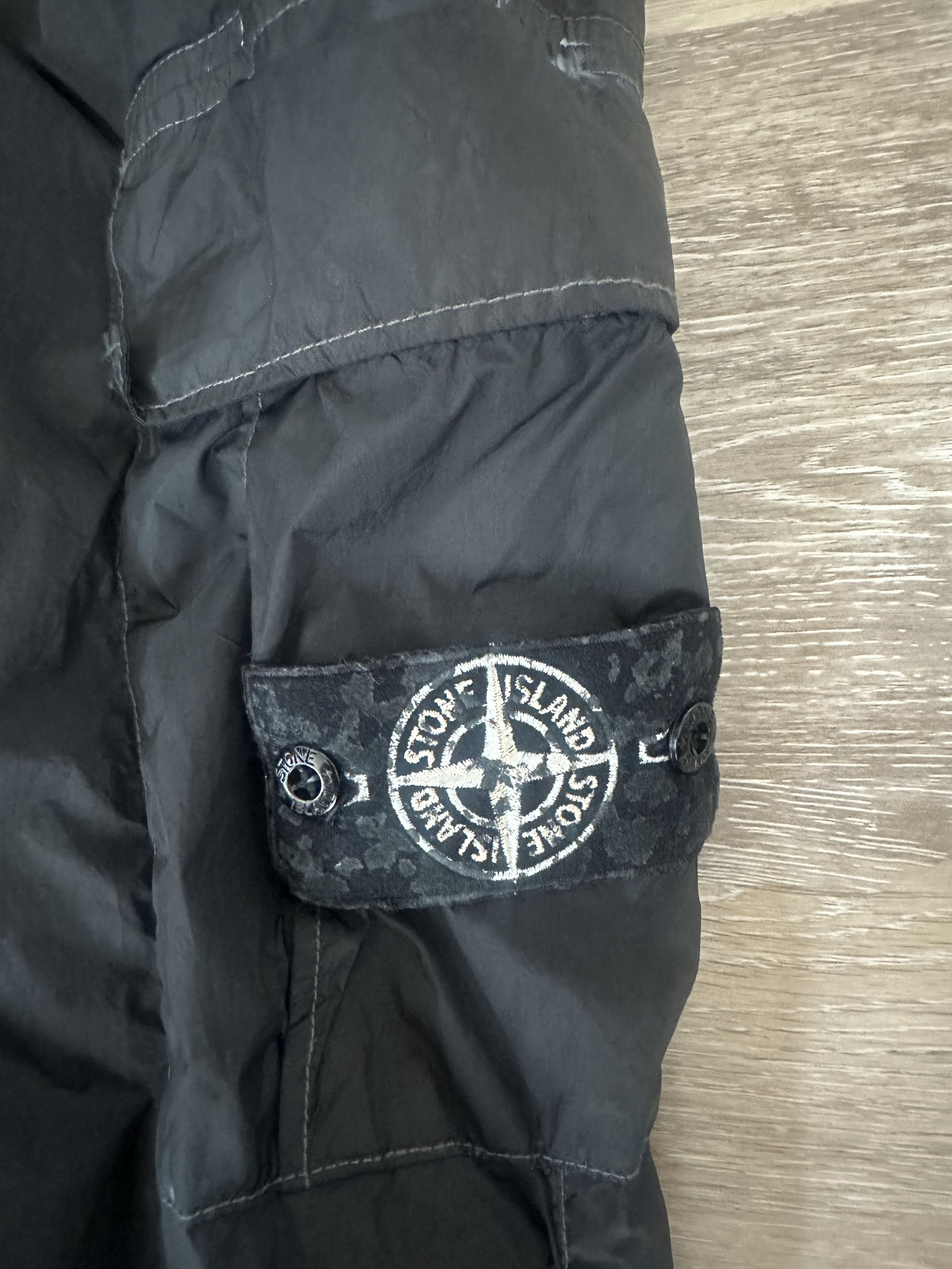 Supreme Supreme x Stone Island Painted Camo Nylon Cargo