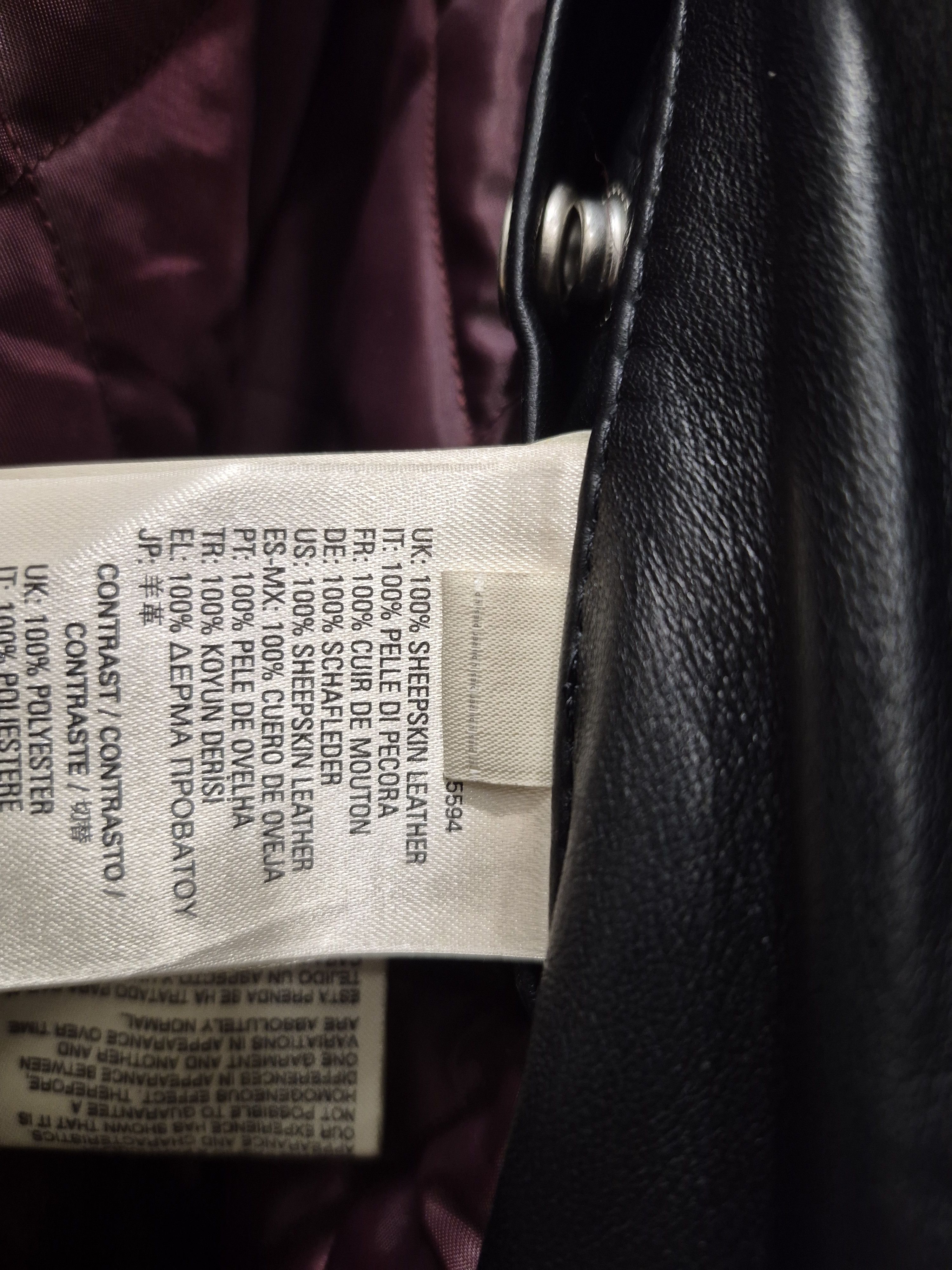 Diesel Diesel leather bomber jacket Size US L / EU 52-54 / 3 - 6 Thumbnail