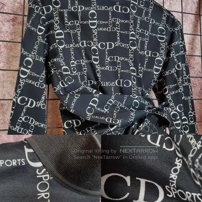 Other Dior Black Logo Long Sleeve T-Shirt . Size US S / EU 44-46 / 1 - 3 Thumbnail