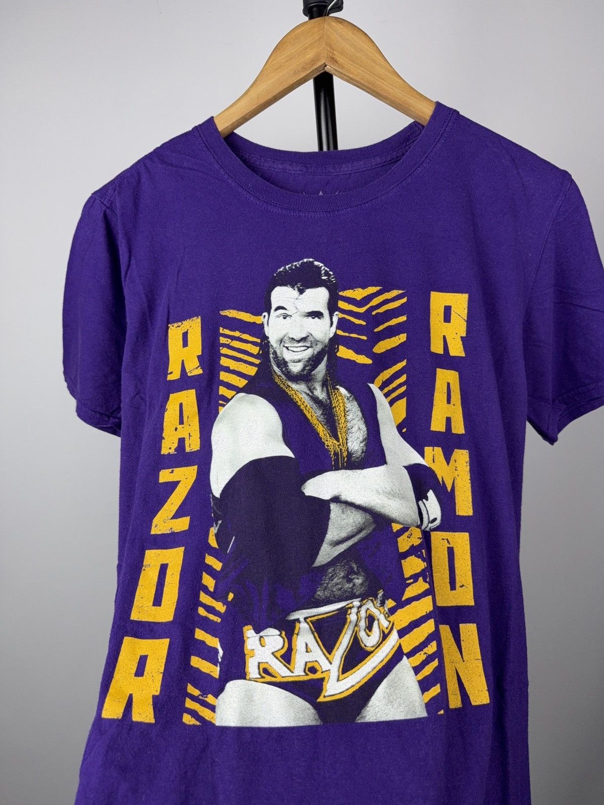 WWE 2020 WWE Razor Ramon Scott Hall Graphic Tee Wrestling Legend Size US M / EU 48-50 / 2 - 5 Thumbnail
