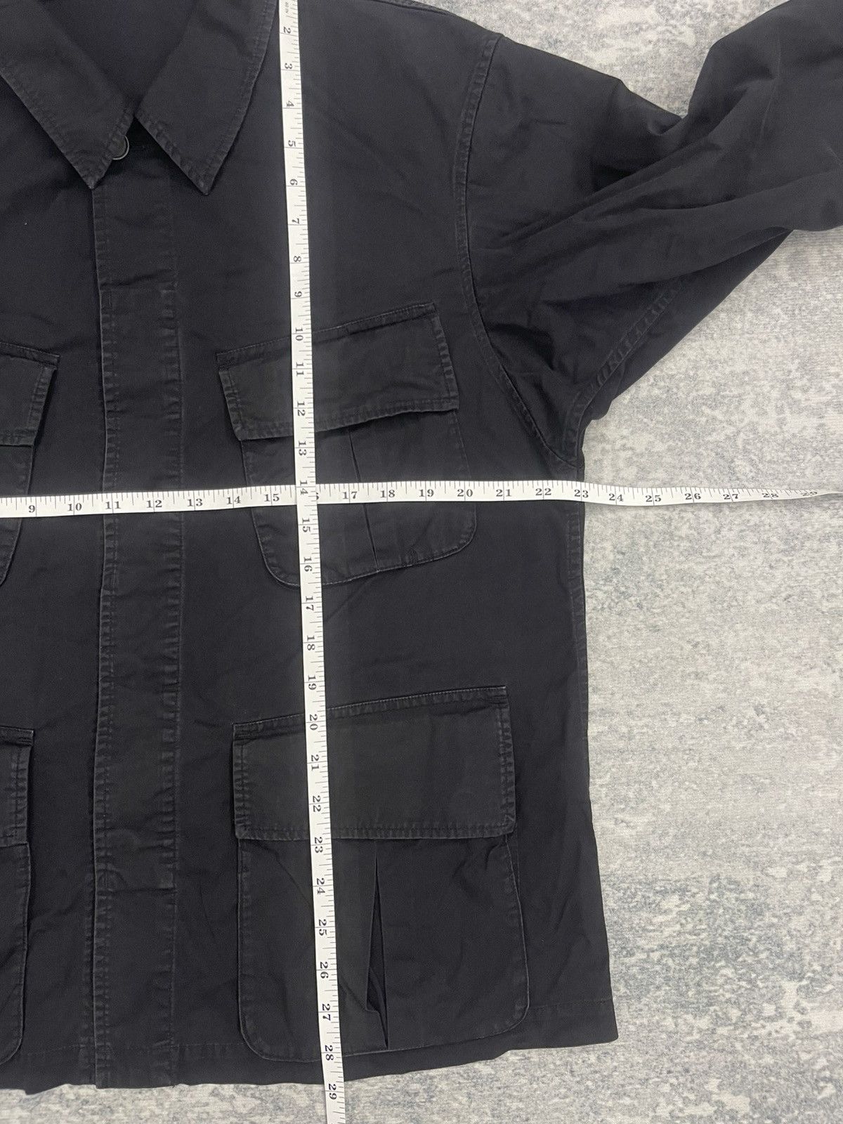 Lemaire × Uniqlo Uniqlo U Military Utility Jacket 4-Pocket Field Coat - Black Size US L / EU 52-54 / 3 - 6 Thumbnail