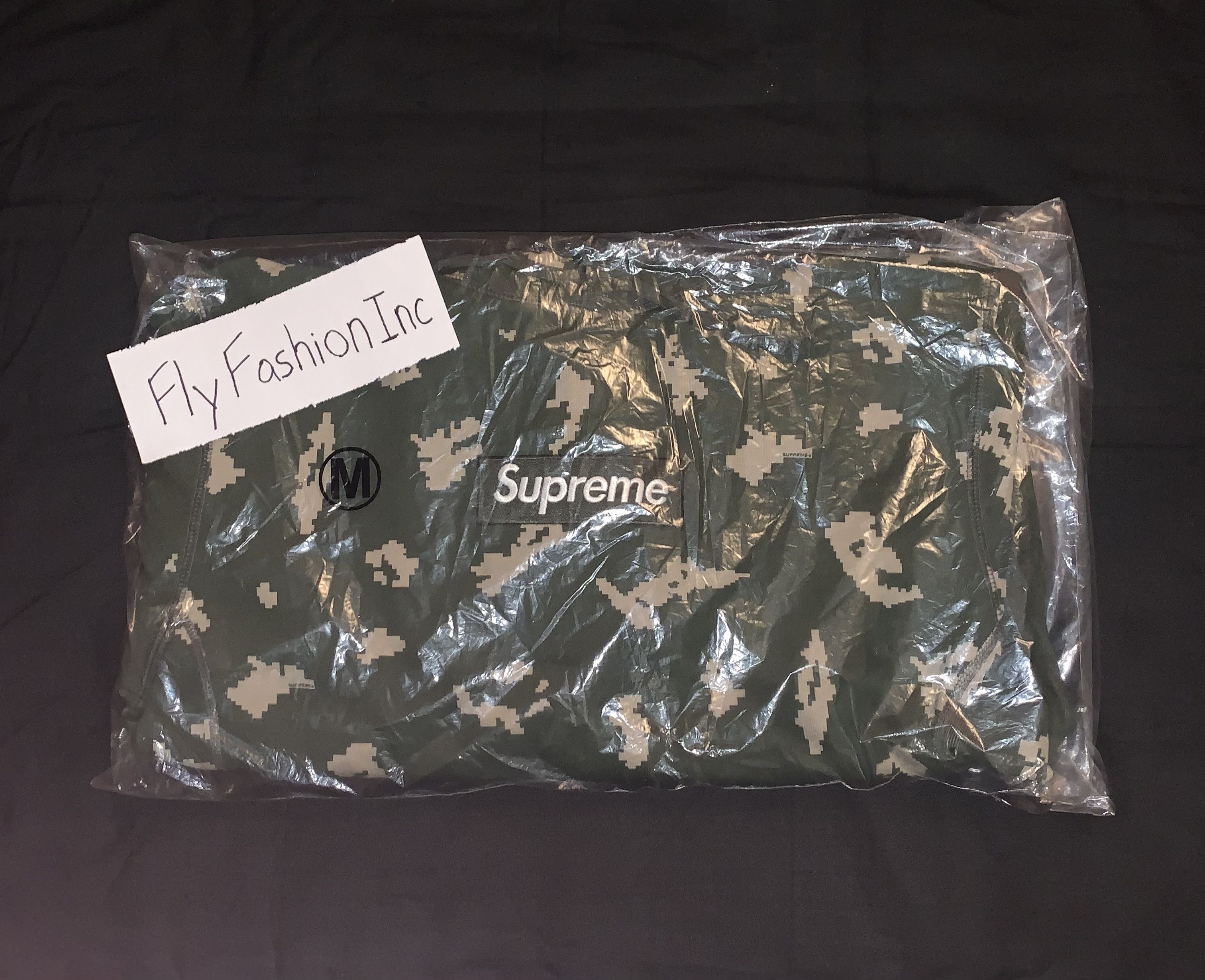 NEW SUPREME BOX LOGO HOODIE HOODED SWEATSHIRT OLIVE RUSSIAN