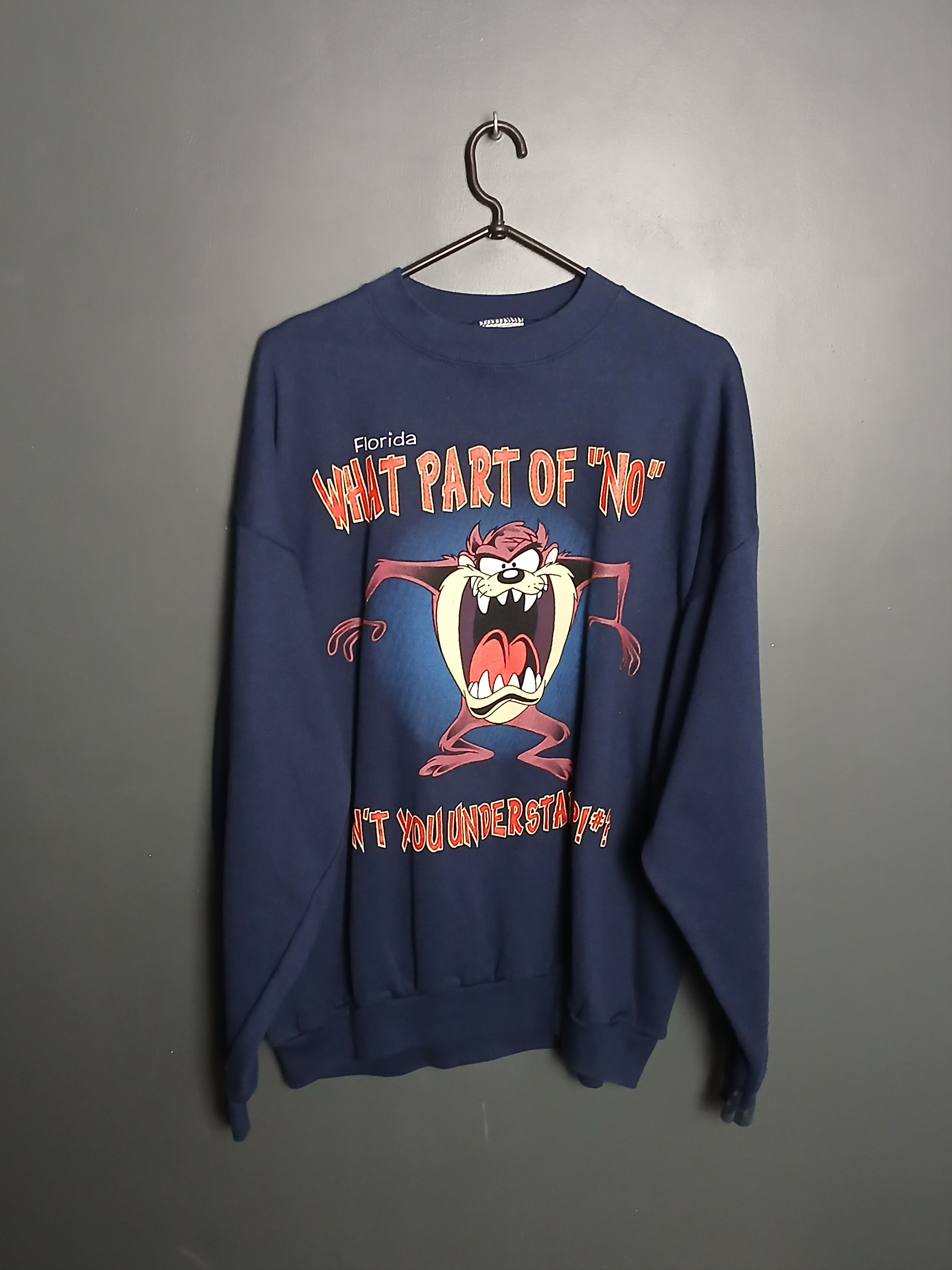 Vintage 1996 Looney Tunes Taz Sweatshirt