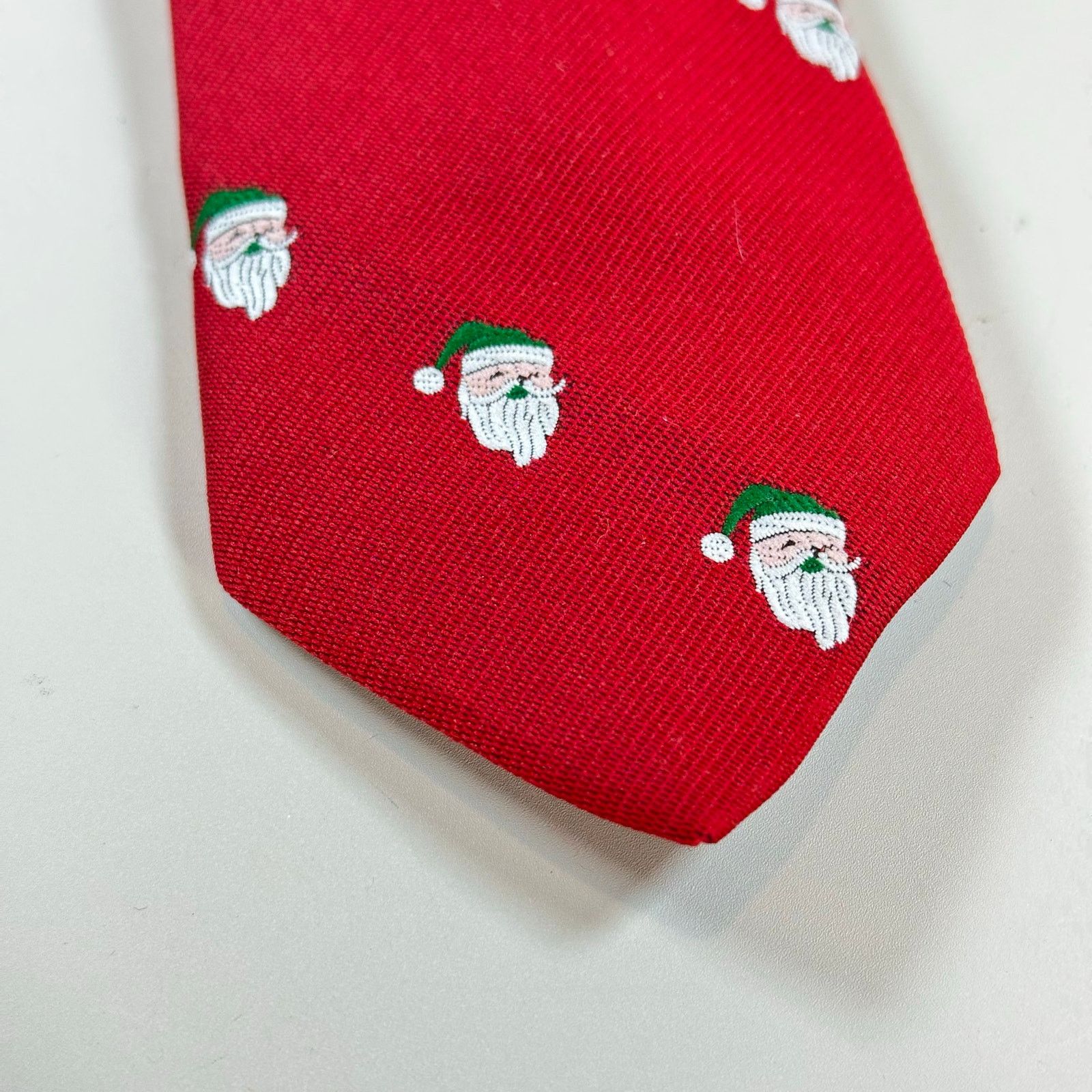 Other Cape Cod Neckwear Santa Claus Tie Red Christmas Holiday Size ONE SIZE - 2 Thumbnail