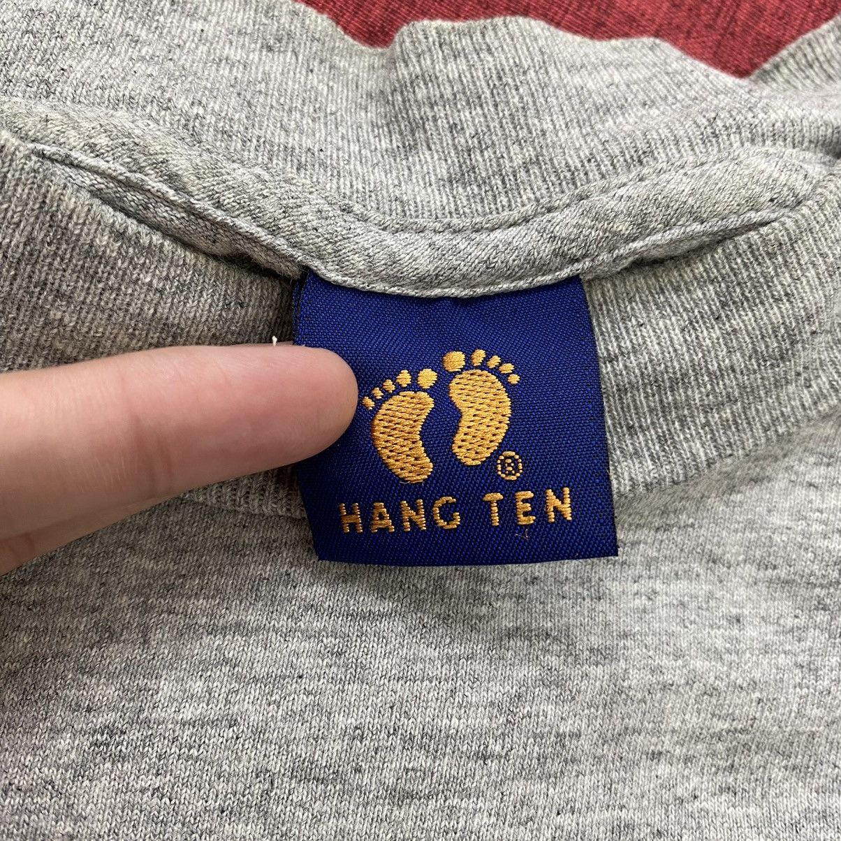 Hang Ten × Vintage Vintage 90s HANG TEN Hawaii USA Surf Brand Print Grey Short Size US M / EU 48-50 / 2 - 5 Thumbnail