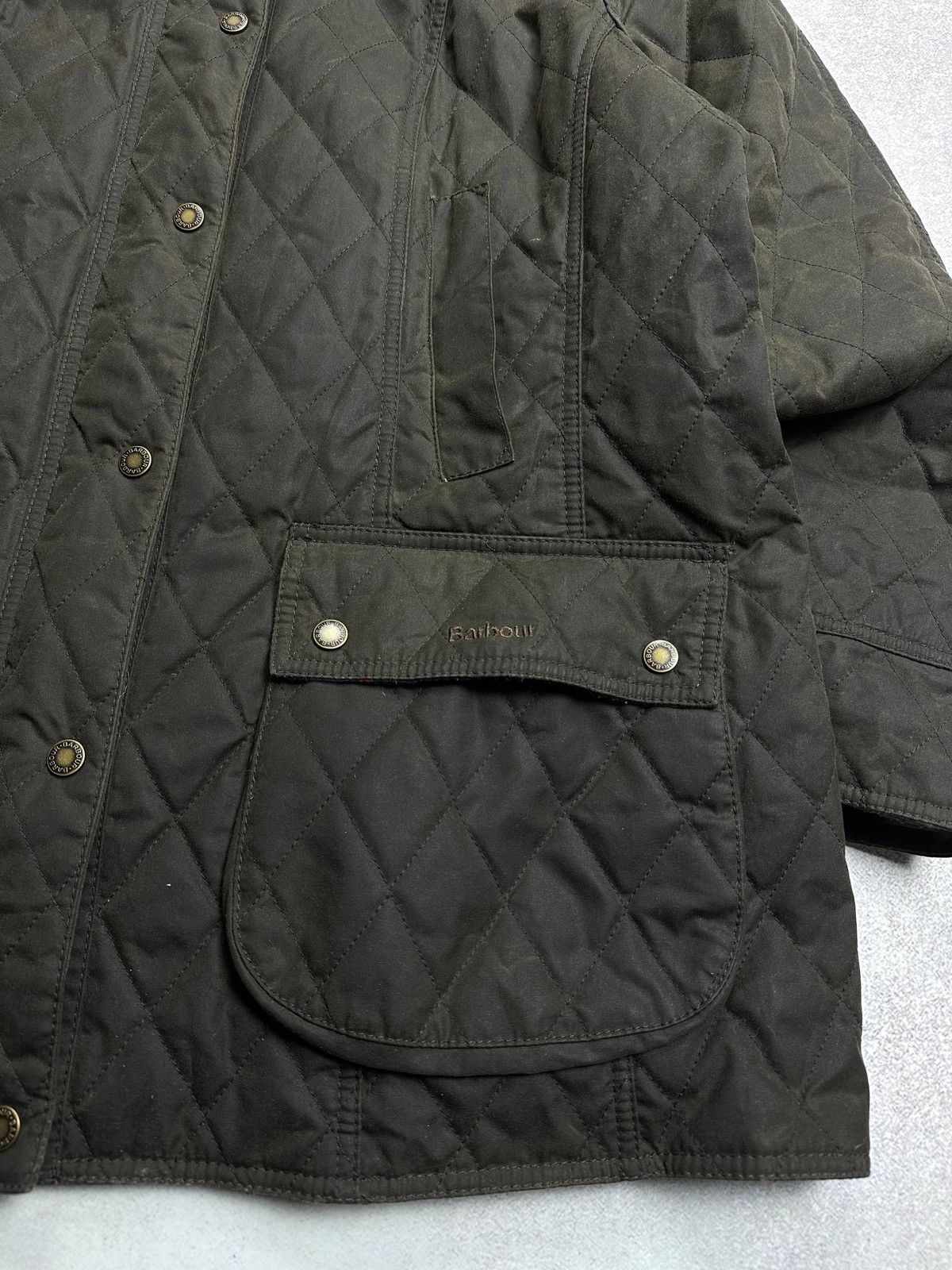 Barbour Vintage Barbour Wardley Wax Faded Jacket Rare M Size US M / EU 48-50 / 2 - 3 Thumbnail