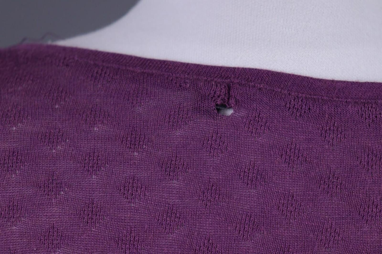 Designer Gudrun Sjoden Purple Long Sleeve Top Shirt Pullover Size XL Size XL / US 12-14 / IT 48-50 - 8 Thumbnail