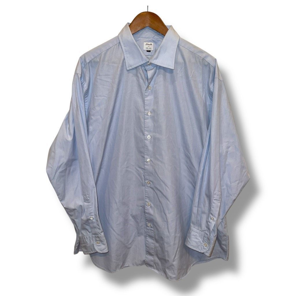 Sid Mashburn Hamilton For Sid Mashburn Mr. Sid Blue Dress Shirt Size 17.5 Size US XL / EU 56 / 4 - 1 Thumbnail