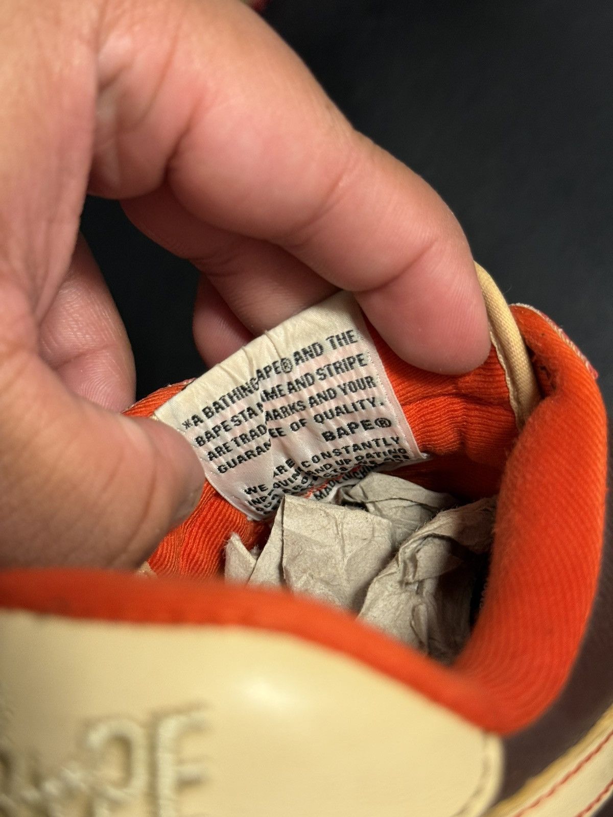 Bape Bapesta College Dropout Kanye Size 6.5 Size US 6.5 / EU 39-40 - 21 Thumbnail