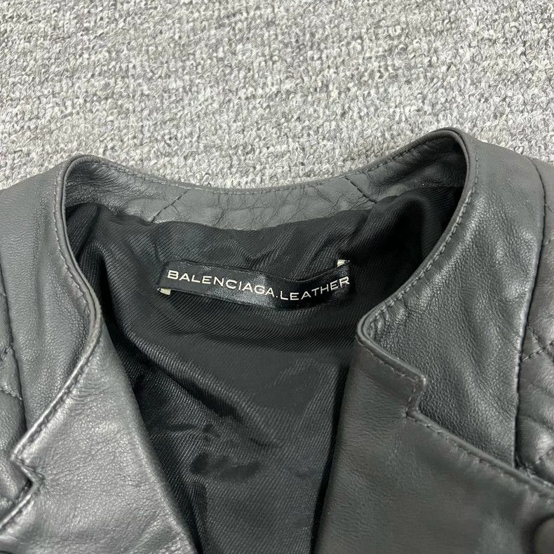 Balenciaga Balenciaga size 36 Leather motorcycle jacket 2502-Nextarrow Size US M / EU 48-50 / 2 - 5 Thumbnail