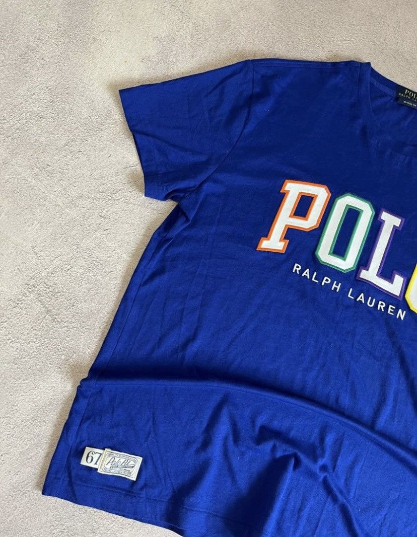 Polo Ralph Lauren × Vintage Vintage Polo Ralph Lauren distressed jersey t shirt Size US M / EU 48-50 / 2 - 3 Thumbnail