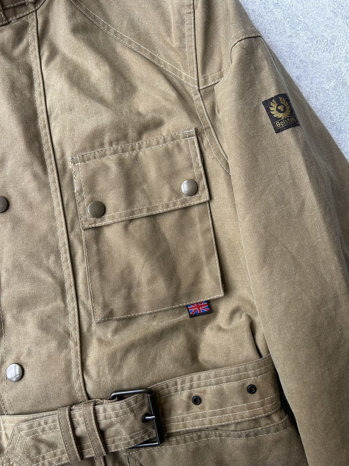 Belstaff Vintage Belstaff Gold Label Roadmaster Waxed Jacket Size US M / EU 48-50 / 2 - 8 Thumbnail