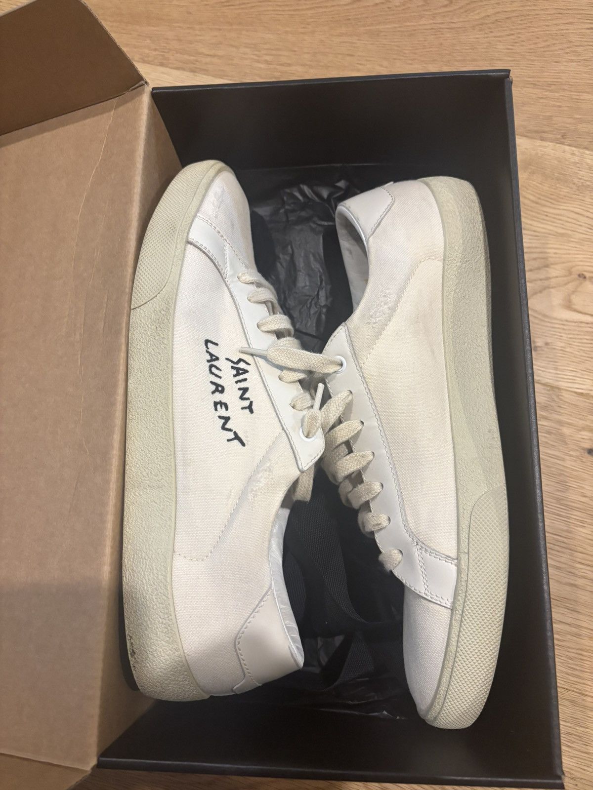 Saint Laurent Paris Saint Laurent sneakers size 46 Size US 13 / EU 46 - 5 Thumbnail