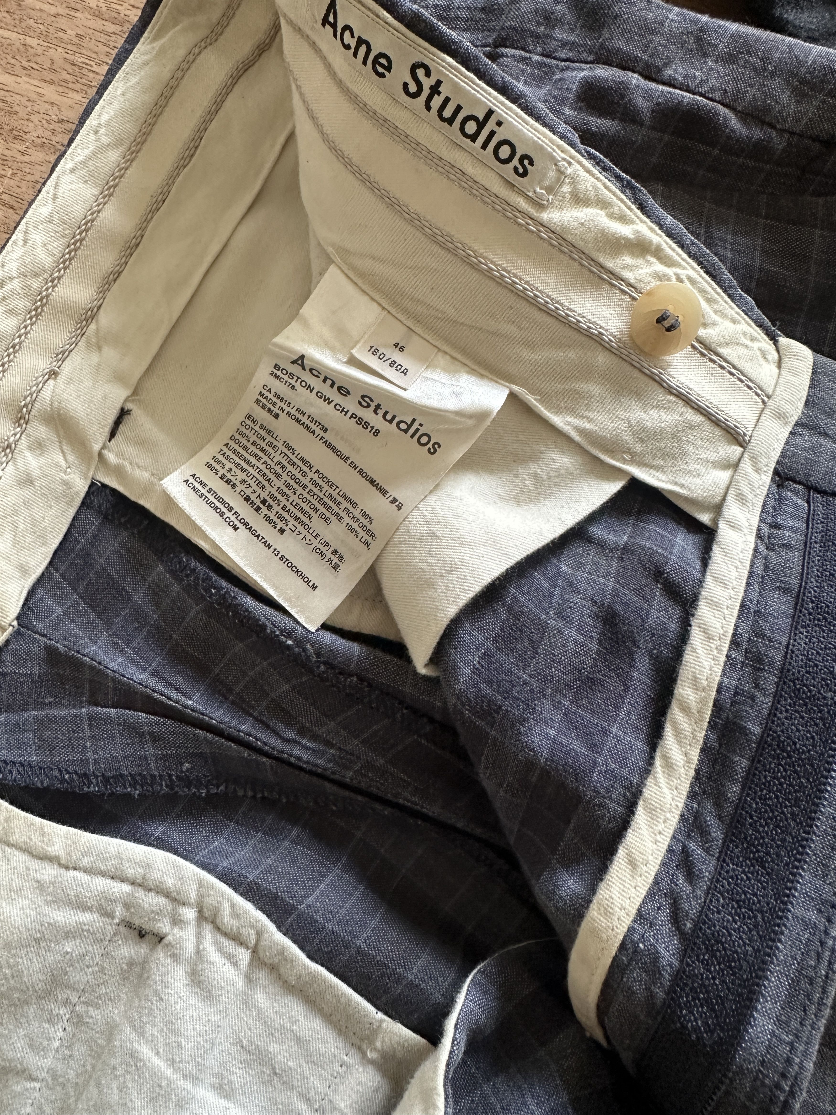 Acne Studios ACNE STUDIO - 46 - Blue pants Size US 30 / EU 46 - 4 Thumbnail