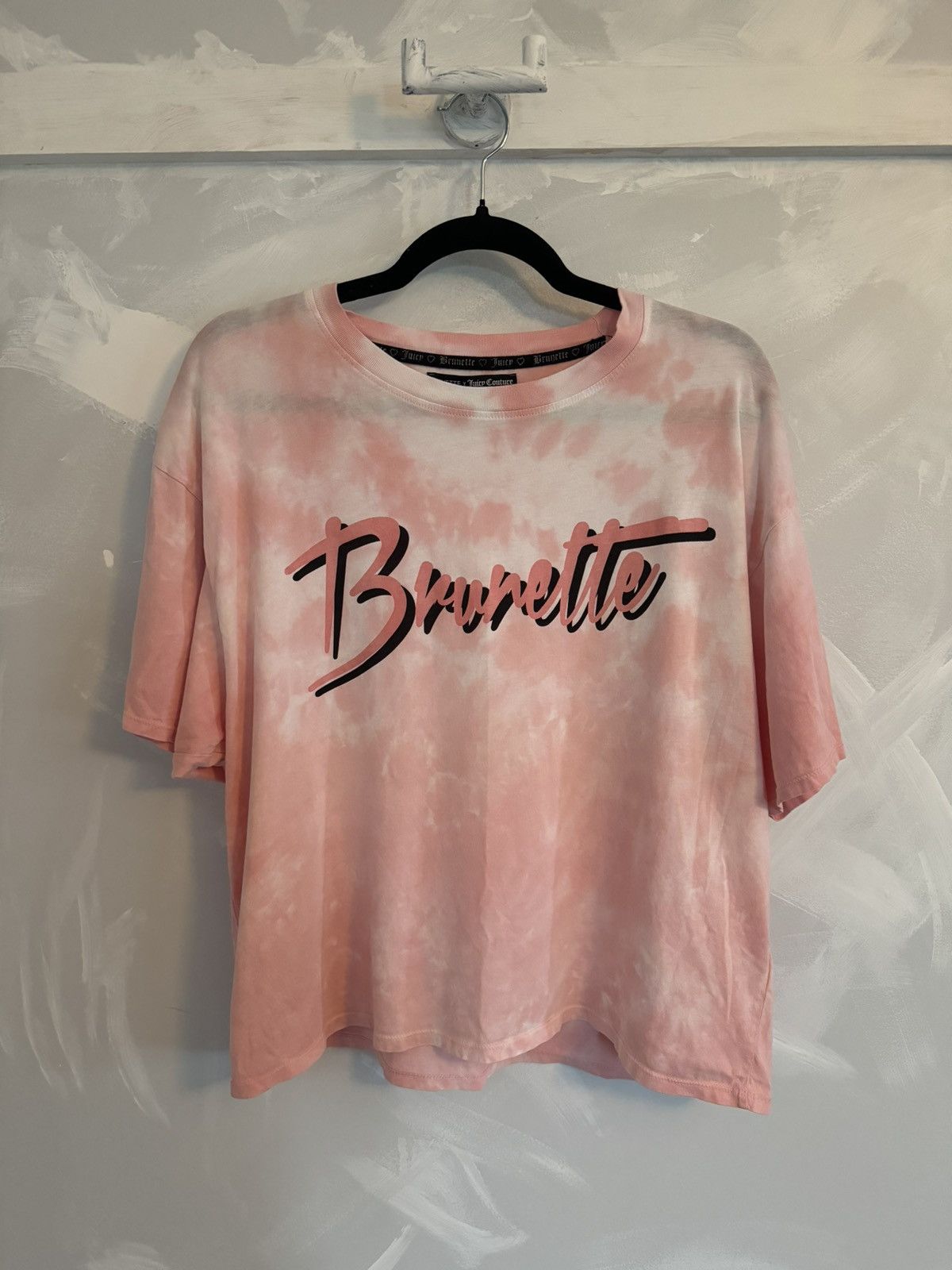 Juicy Couture Jeans Juicy Couture Jeans x Brunette Pink Oversized T-Shirt Tye Size US L / EU 52-54 / 3 - 1 Thumbnail