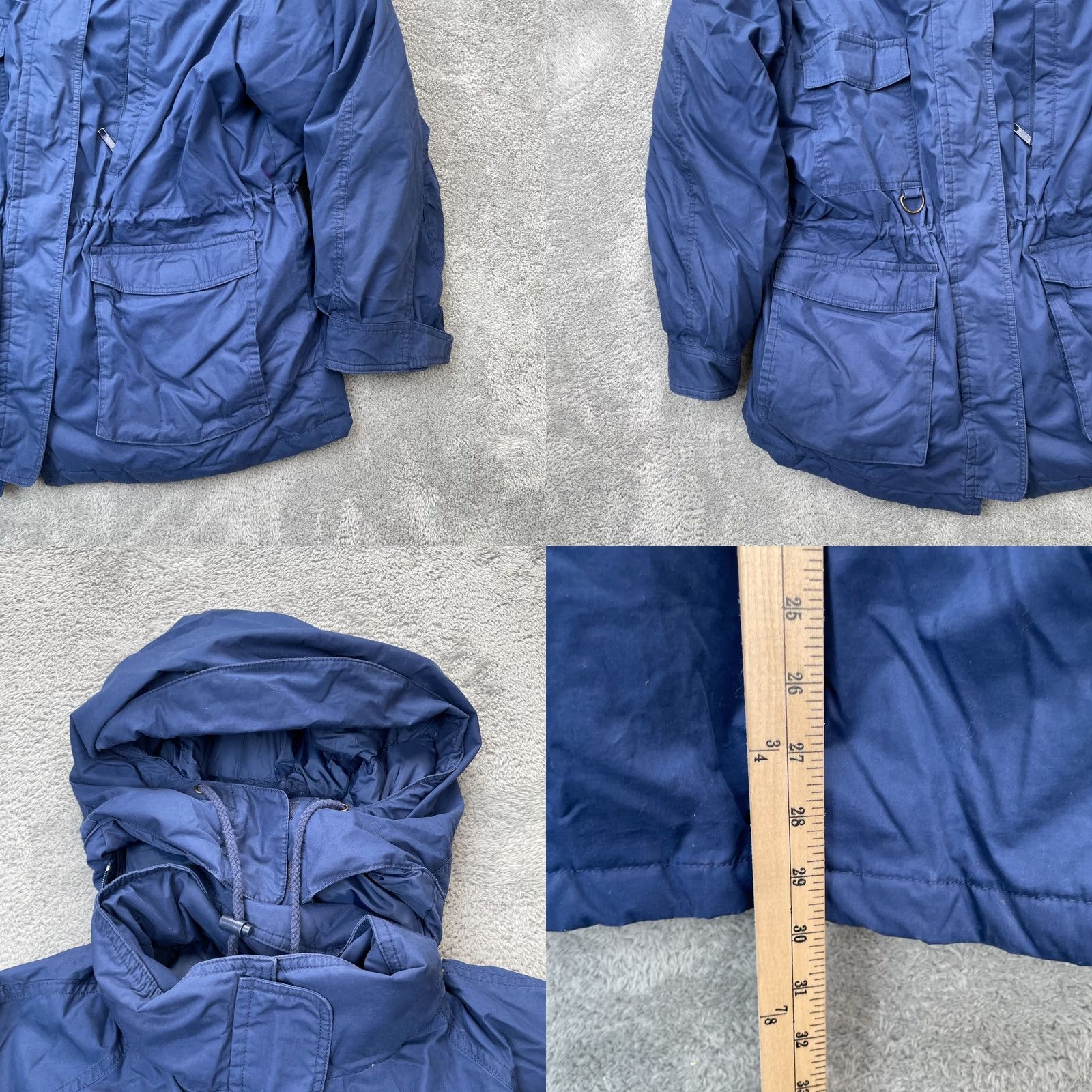 Eddie Bauer VINTAGE Eddie Bauer Jacket Womens XL Blue Parka Insulated Goose Down Hooded Size XL / US 12-14 / IT 48-50 - 8 Thumbnail
