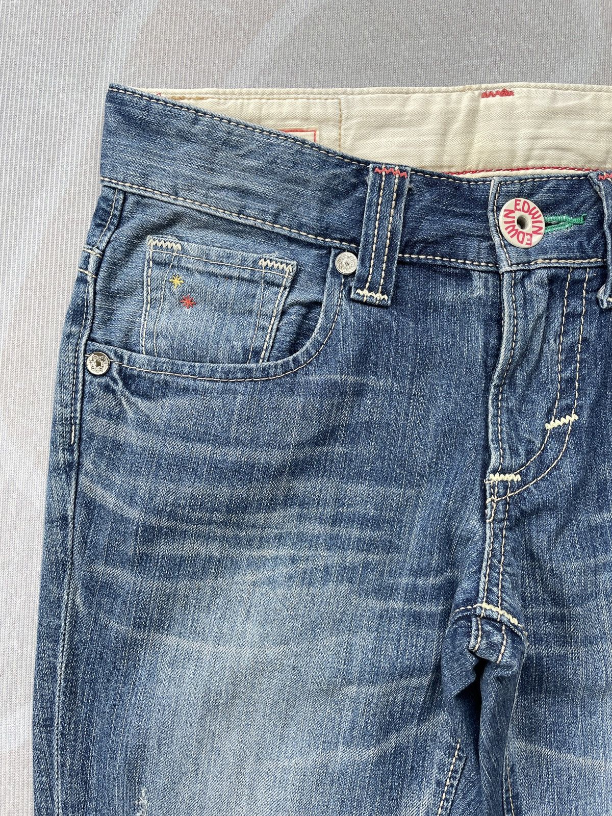 Edwin Vintage Edwin 423 XVL Womens (LG145) Size 30" / US 8 / IT 44 - 6 Thumbnail
