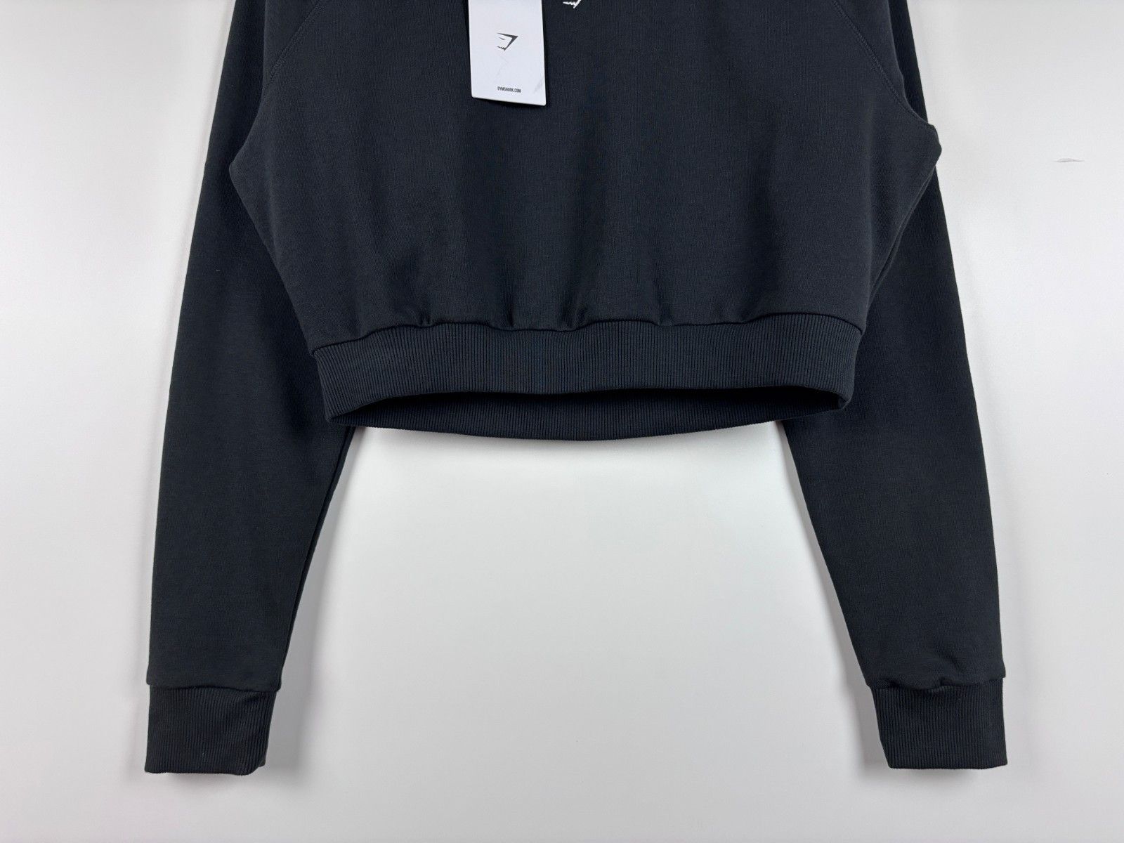 Gymshark Gymshark Training Cropped Sweater Pullover Black Size M Size M / US 6-8 / IT 42-44 - 3 Thumbnail