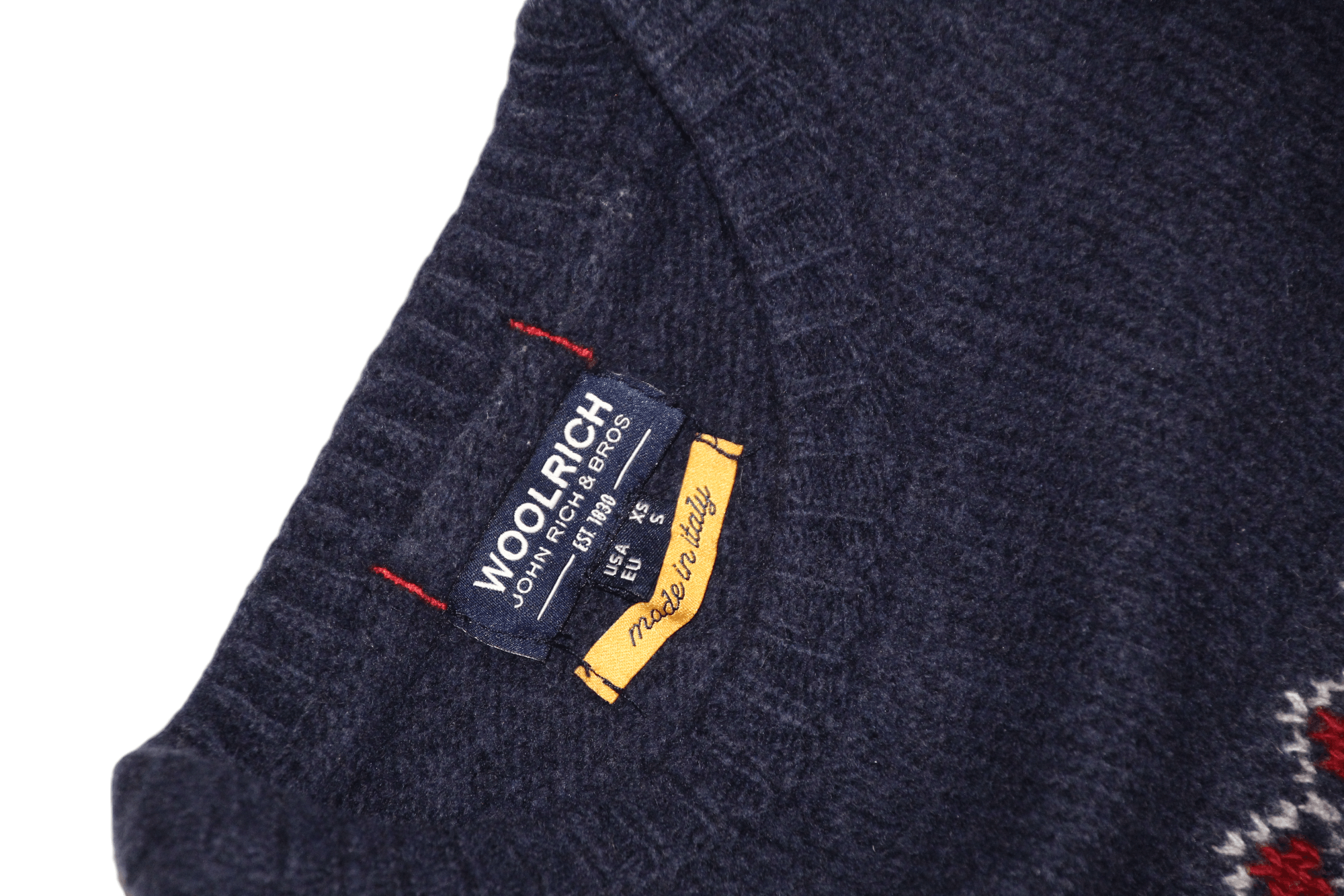 Woolrich Woolen Mills Woolrich John Rich & Bros. Skiing Holiday Wool Blend Sweater Size US XS / EU 42 / 0 - 4 Thumbnail