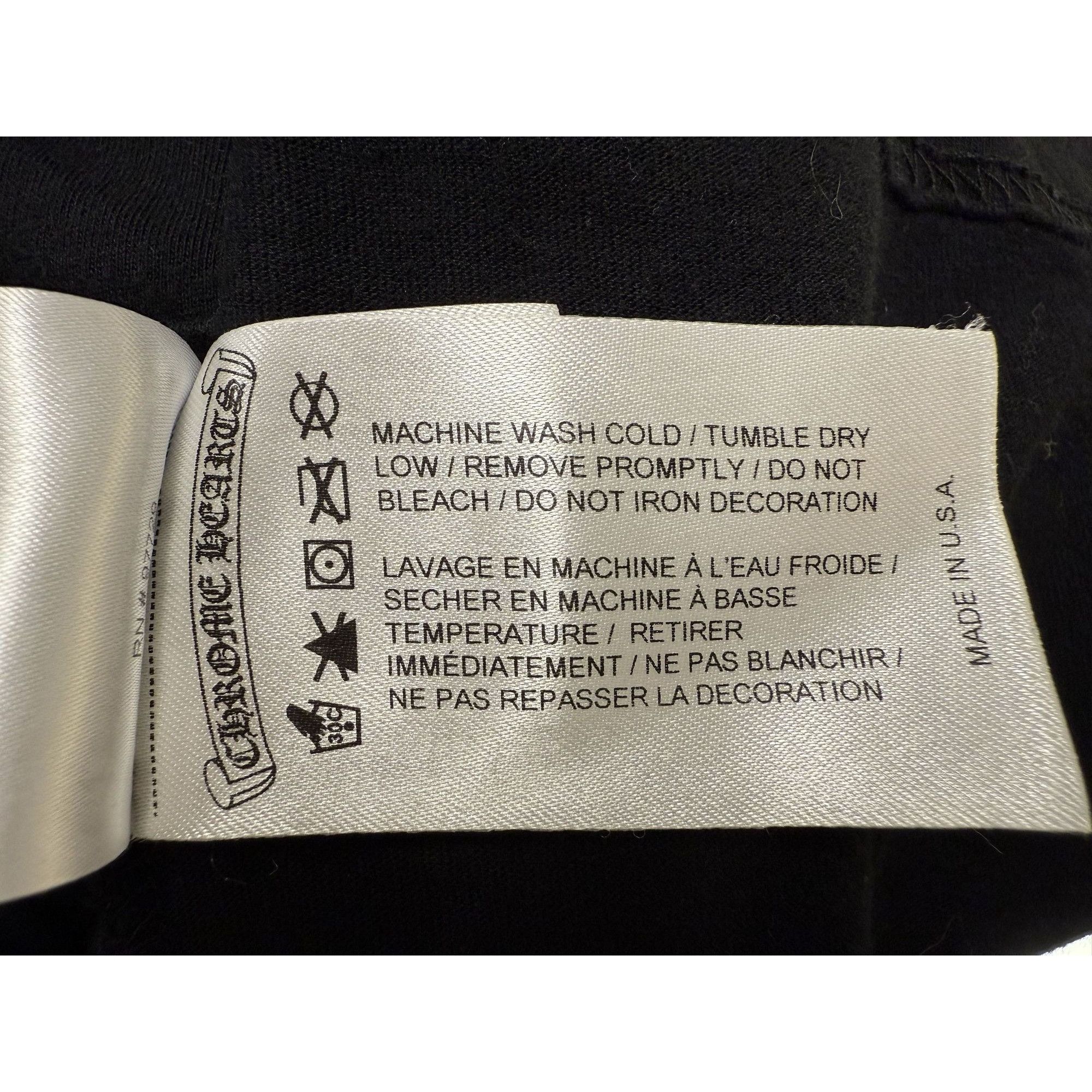 Chrome Hearts Chrome Hearts Black Long Sleeve Shirt With Pocket & Colorful Size US S / EU 44-46 / 1 - 7 Thumbnail