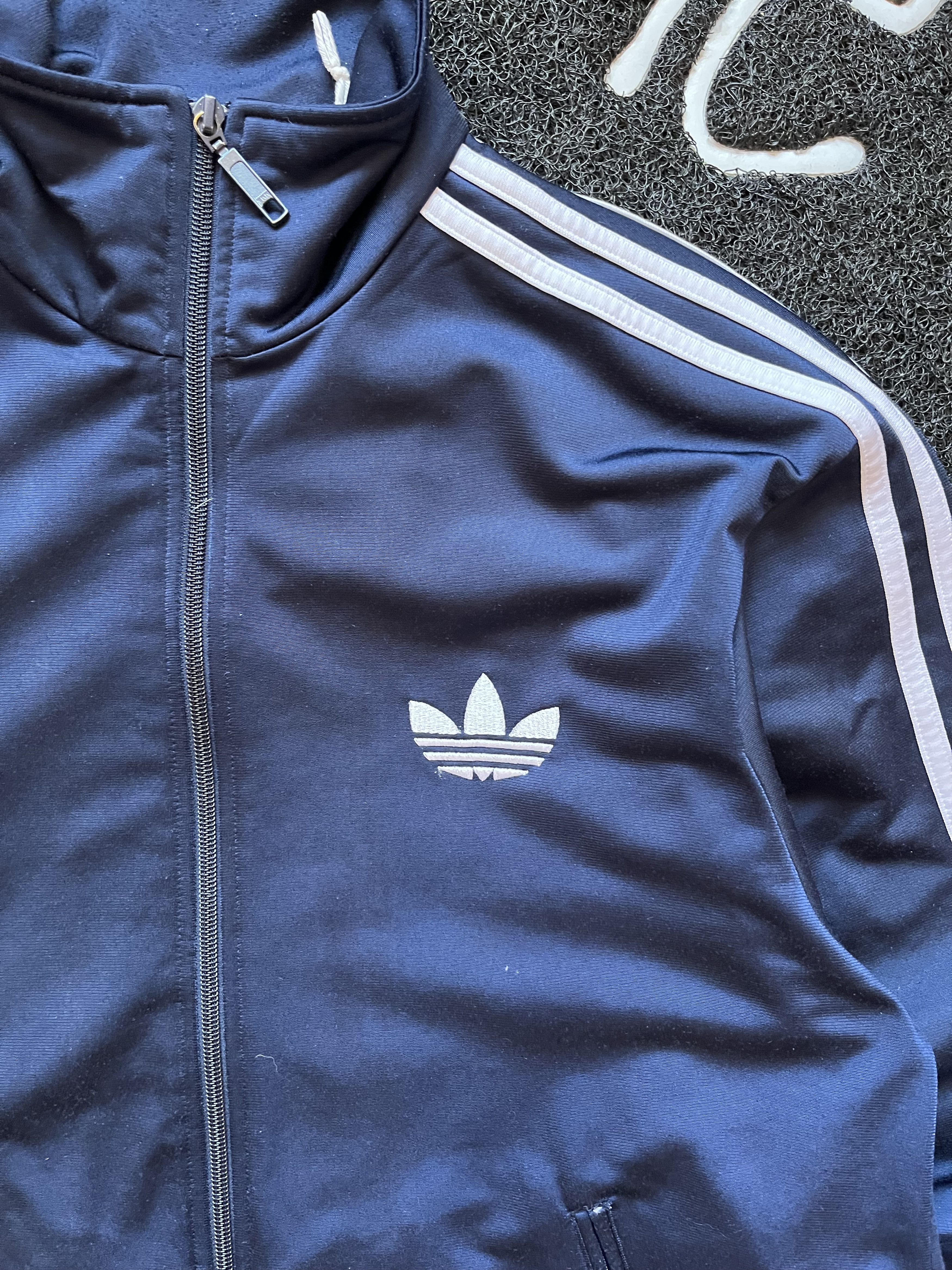 Adidas Vintage Adidas Men’s 90s Firebird Track Blue Jacket Stripes Size US S / EU 44-46 / 1 - 3 Thumbnail