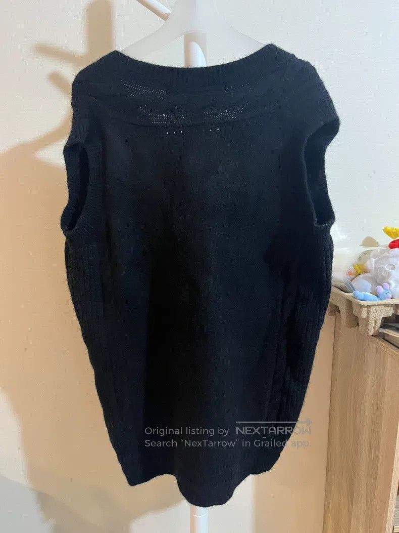 Comme des Garcons Comme des Garcons Wool V-neck knit vest Size S / US 4 / IT 40 - 3 Thumbnail