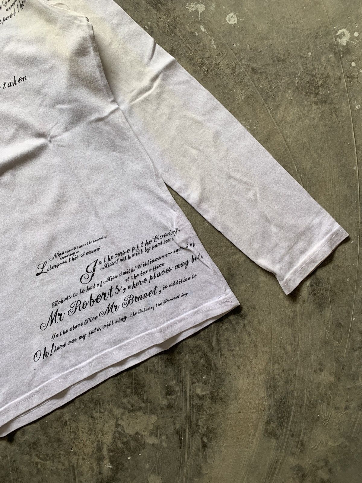 TORNADO MART POEM DOUBLE LAYER SLEEVE