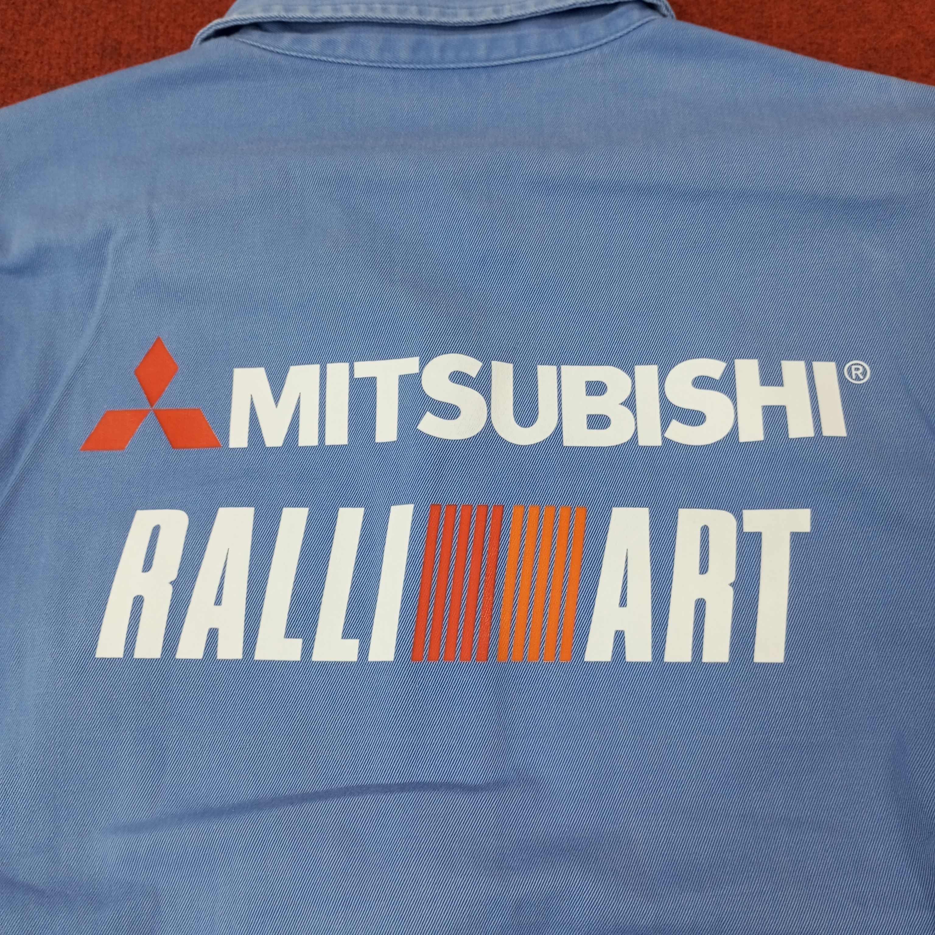 Japanese Brand × Vintage Mitsubishi Ralli Art Motorsports Custom Jacket c218n30 Size US M / EU 48-50 / 2 - 2 Thumbnail