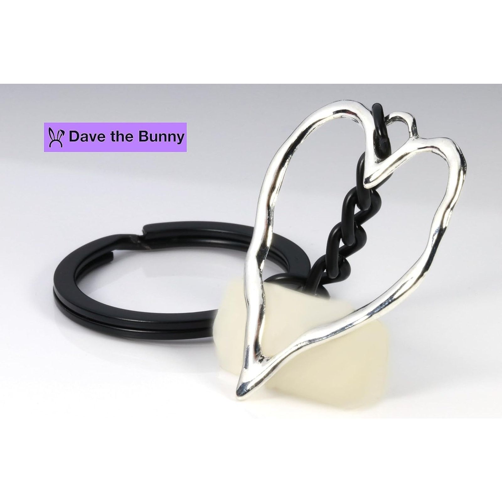& Other Stories Heart Keychains for Women - Crooked Heart Keychain Size ONE SIZE - 4 Thumbnail