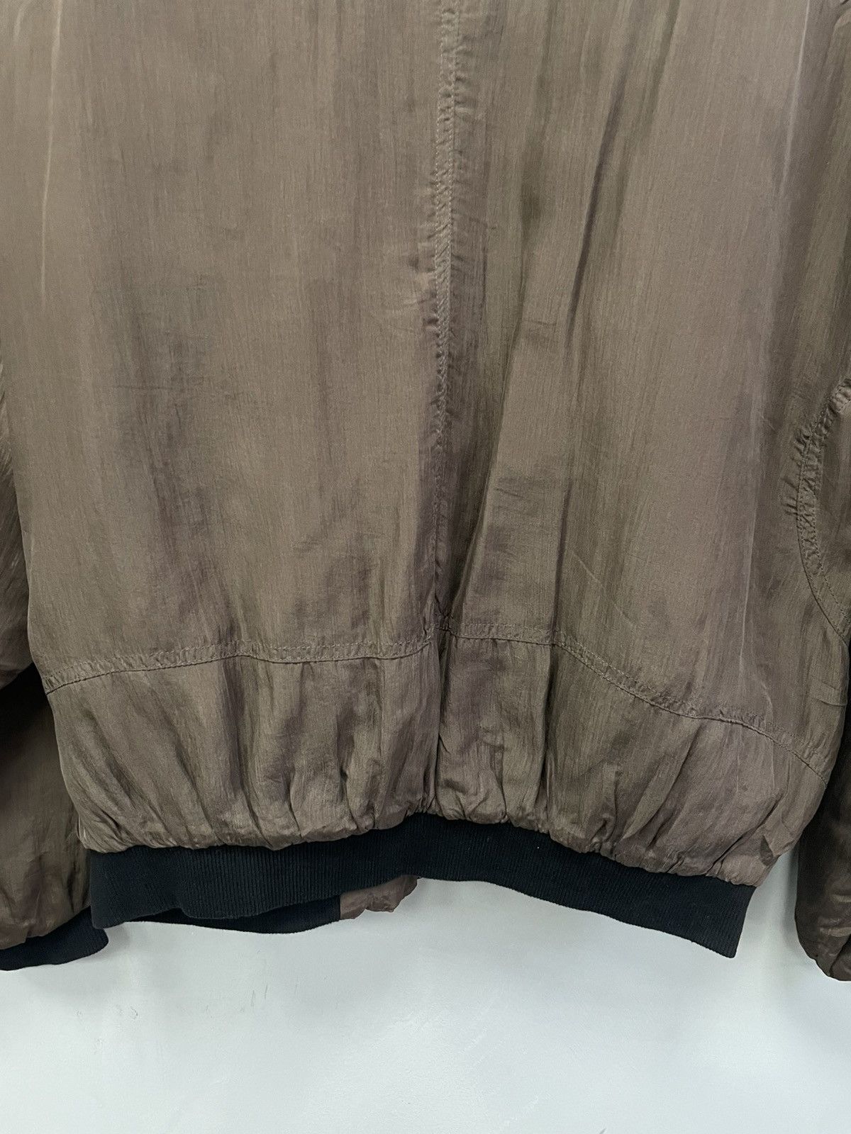 Japanese Brand VINTAGE BOXY MA 1 BOMBER SILK BROWN JAPANESE AVANT-GARDE Size US L / EU 52-54 / 3 - 12 Thumbnail
