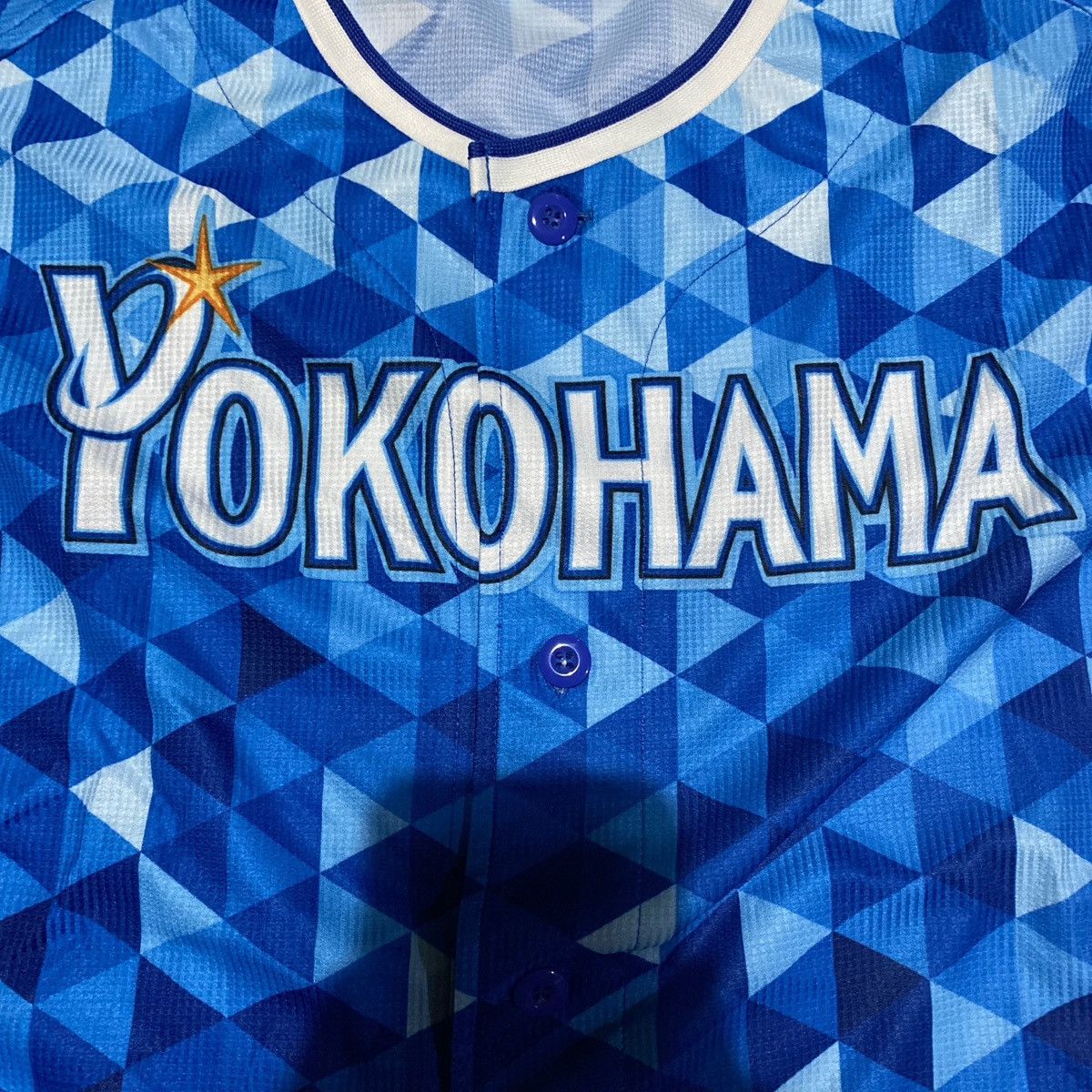Japanese Brand Yokohama Dena Baystars Jersey Size US L / EU 52-54 / 3 - 2 Thumbnail