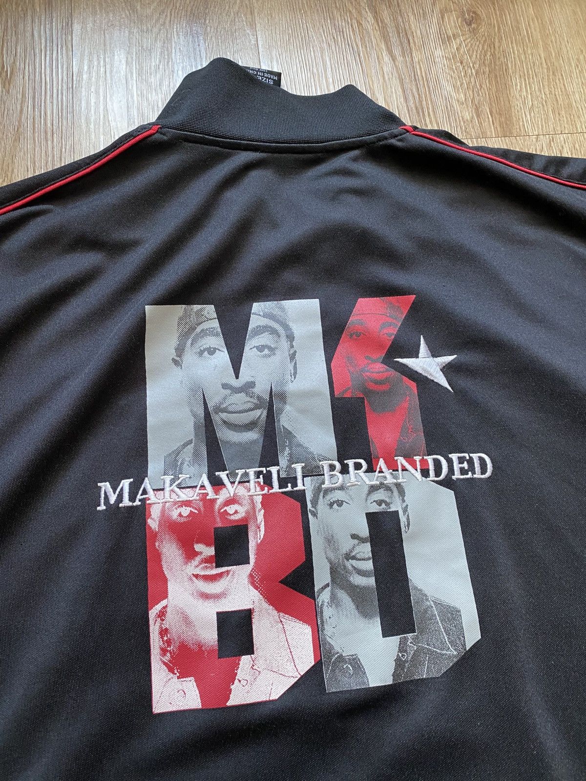 Makaveli Makaveli 2Pac Zip Up Track Jacket Size US XXL / EU 58 / 5 - 4 Thumbnail