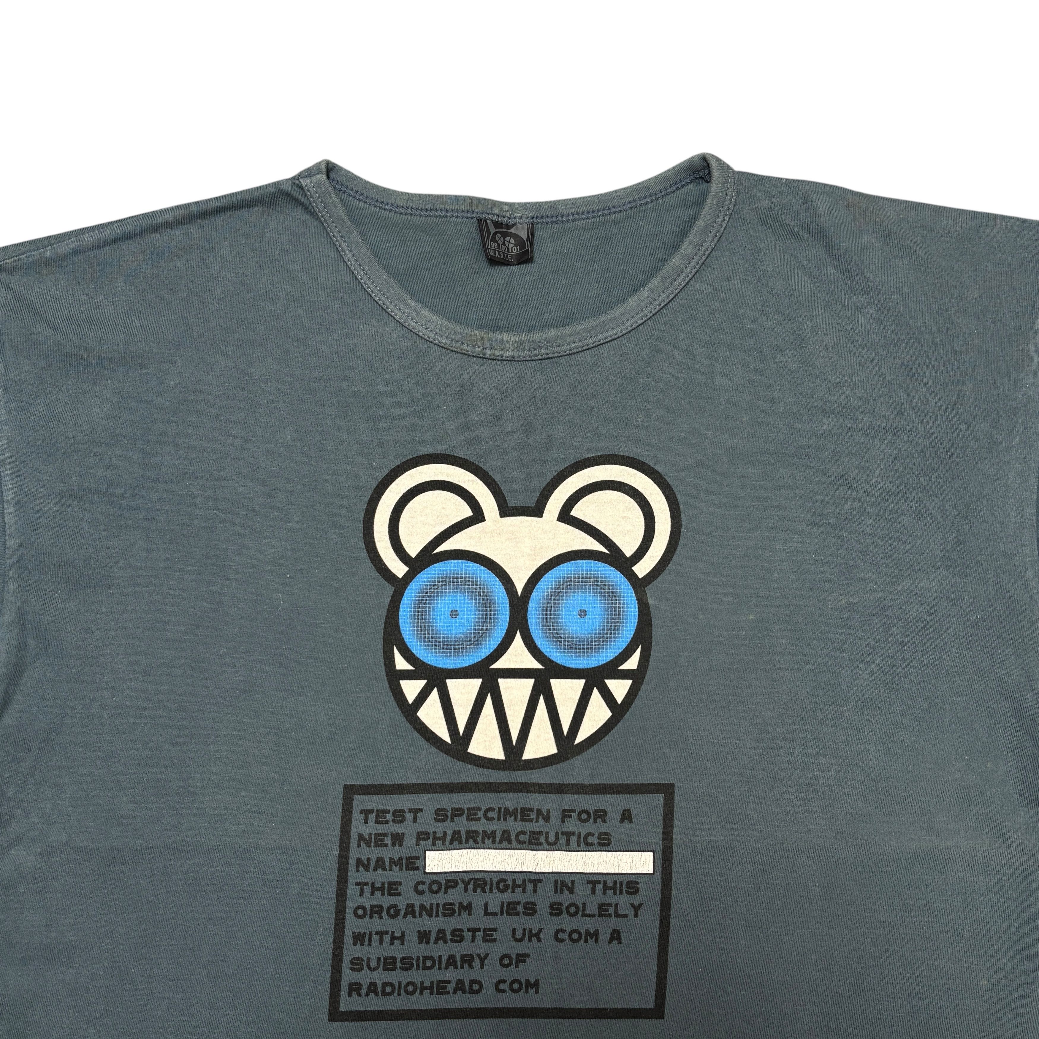 Vintage Radiohead Shirt 2000 Rock Band Tee Britpop Oasis