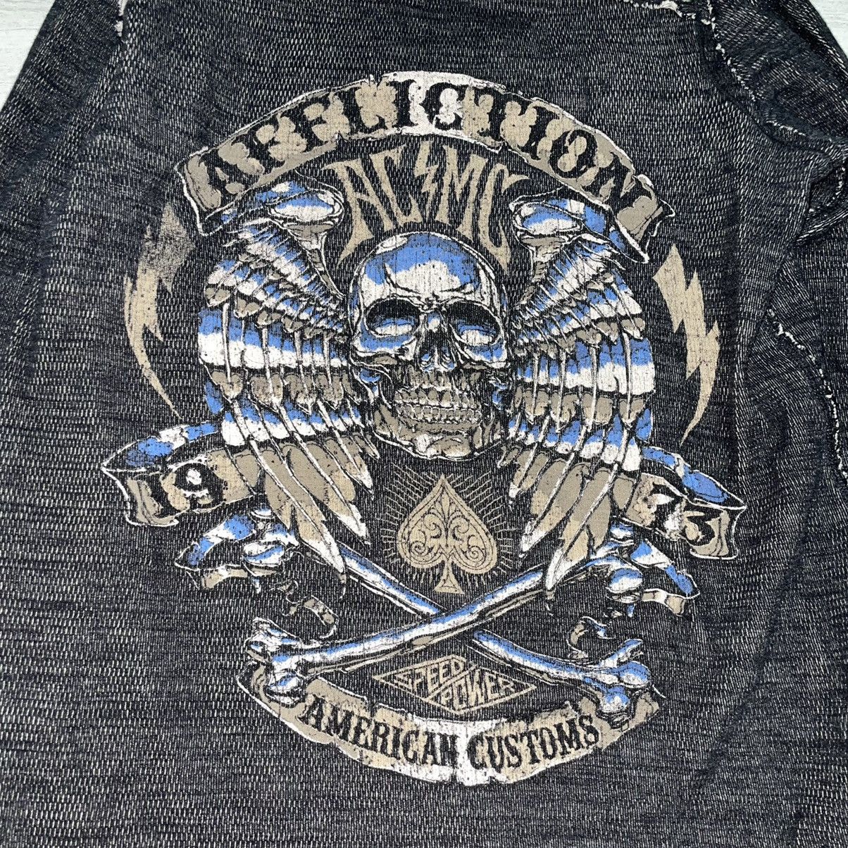 Affliction Affliction Chrome Skull and Bones Reversible Longsleeve Size US M / EU 48-50 / 2 - 2 Thumbnail