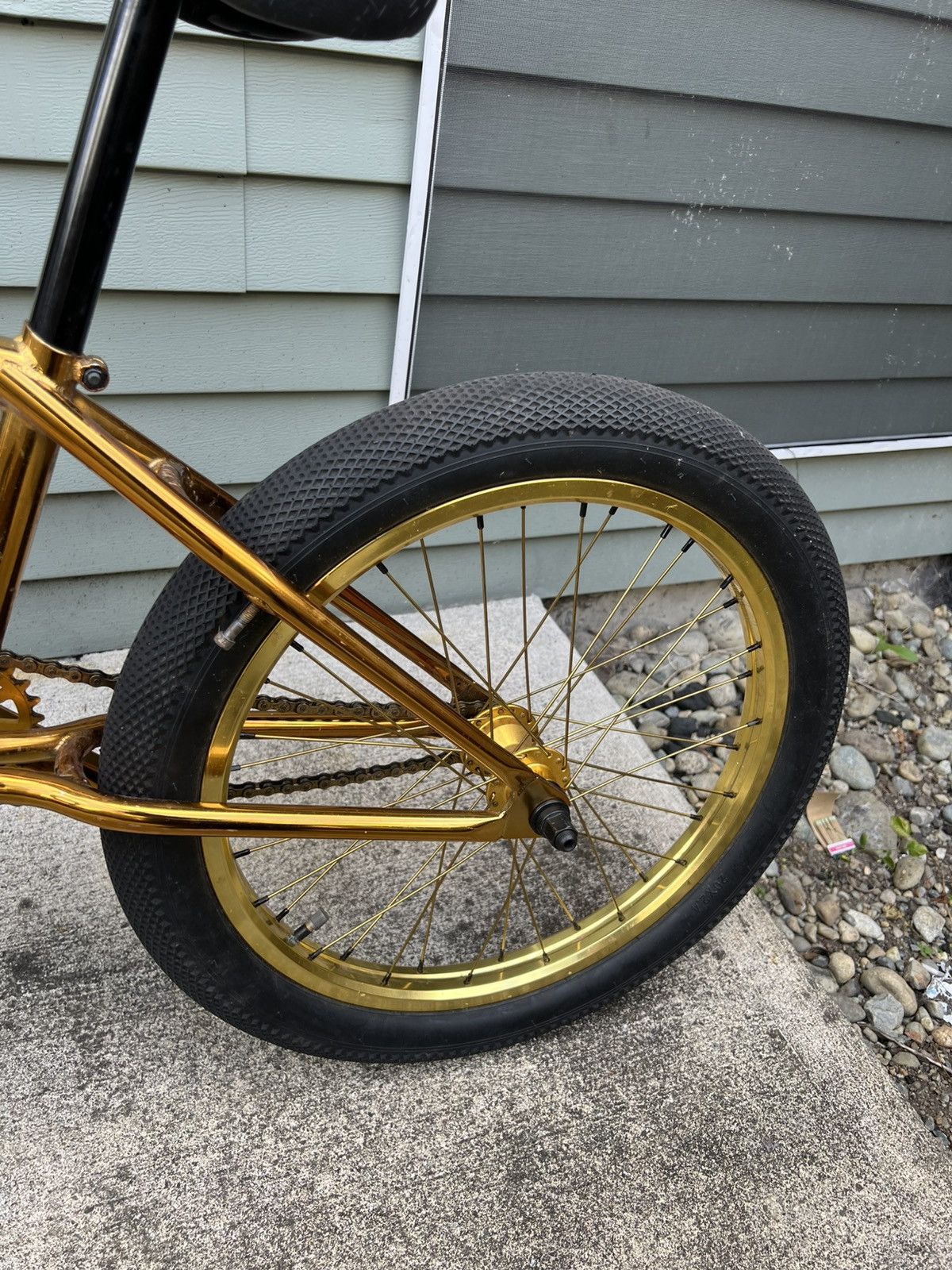 Fuck The Population FTP GOLD BMX CULT CREW 10 YEAR BIKE Size ONE SIZE - 7 Thumbnail