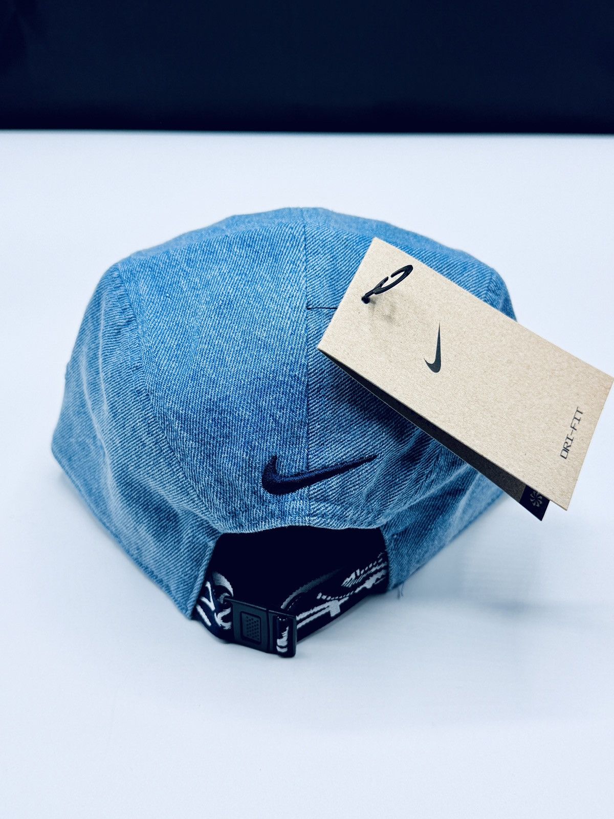 Nike Nike USA FlyNike Dri-FIT Denim Fz6304 493 Unisex Strapback Size ONE SIZE - 4 Thumbnail