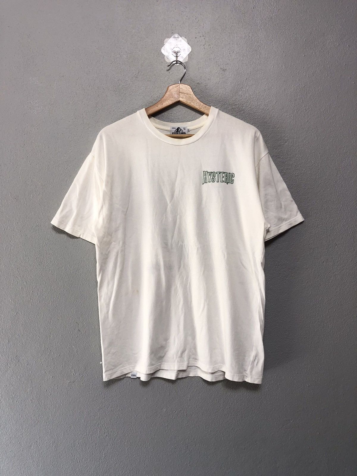 Hysteric Glamour Hysteric Glamour Big Embroidered Logo Tee Size US M / EU 48-50 / 2 - 19 Thumbnail