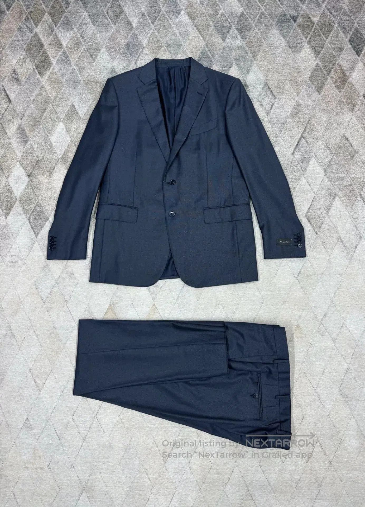 Ermenegildo Zegna Ermenegildo Zegna Multiseason Wool Suit. Size US L / EU 52-54 / 3 - 2 Thumbnail
