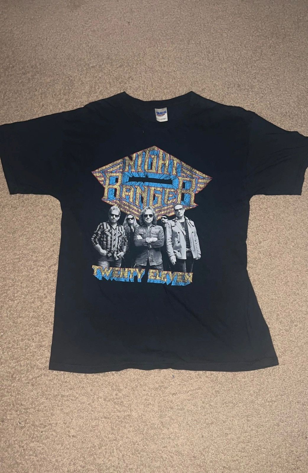 Vintage Vintage Night Ranger Tee Size US L / EU 52-54 / 3 - 1 Thumbnail