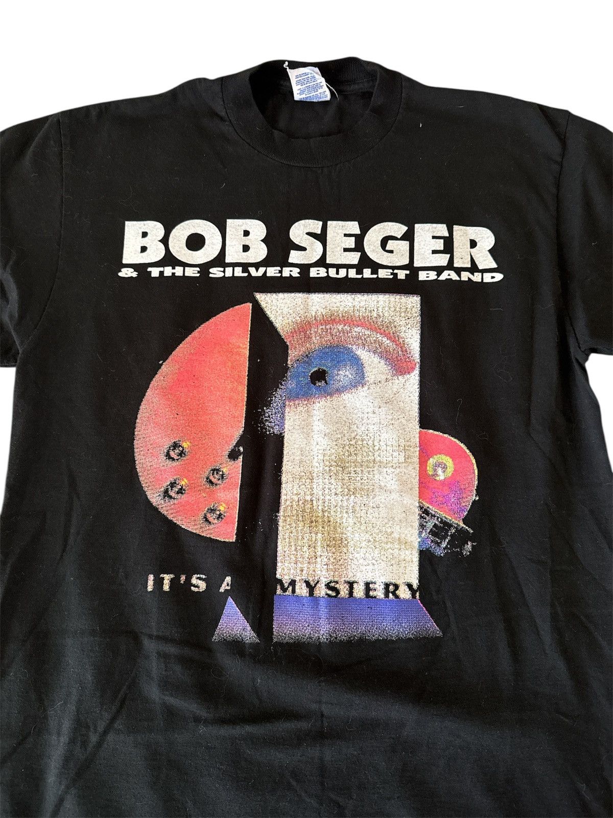 Band Tees × Vintage Vintage 90s Bob Seger & The Silver Bullet Band Shirt Size US L / EU 52-54 / 3 - 2 Thumbnail
