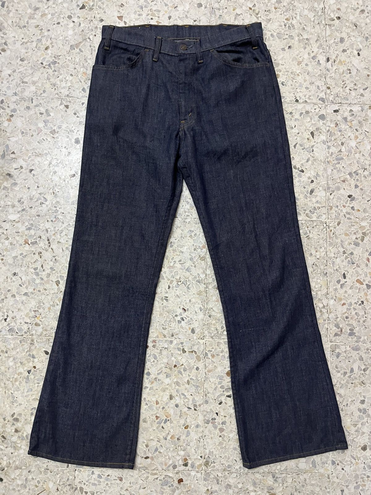 Levi's vintage 70s levis 646 bell bottom button #10 talon zipper Size US 33 - 1 Thumbnail