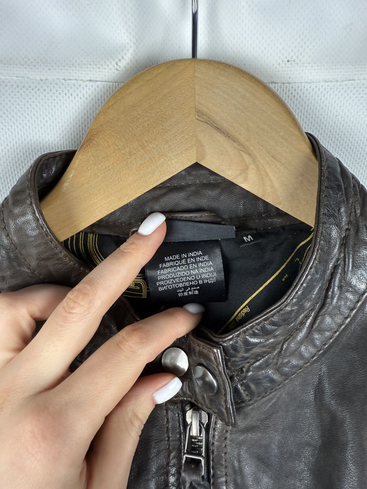 BMW BMW Motorrad Ladies Lamb Leather Motorcycle Jacket Size M Size M / US 6-8 / IT 42-44 - 13 Thumbnail