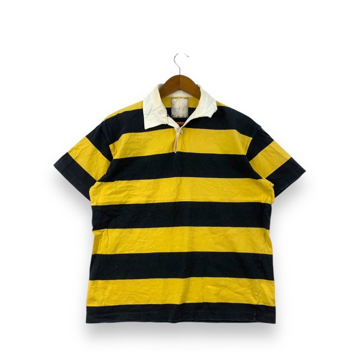 Vintage Vintage 80’ SCEPTRE RUGBY WEAR Striped Jersey Polo Tee Size US L / EU 52-54 / 3 - 1 Thumbnail