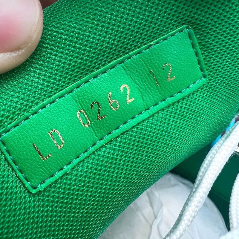 Louis Vuitton Louis Vuitton Fashion Trainer Sneakers in White Green -2508 Size US 12 / EU 45 - 5 Thumbnail