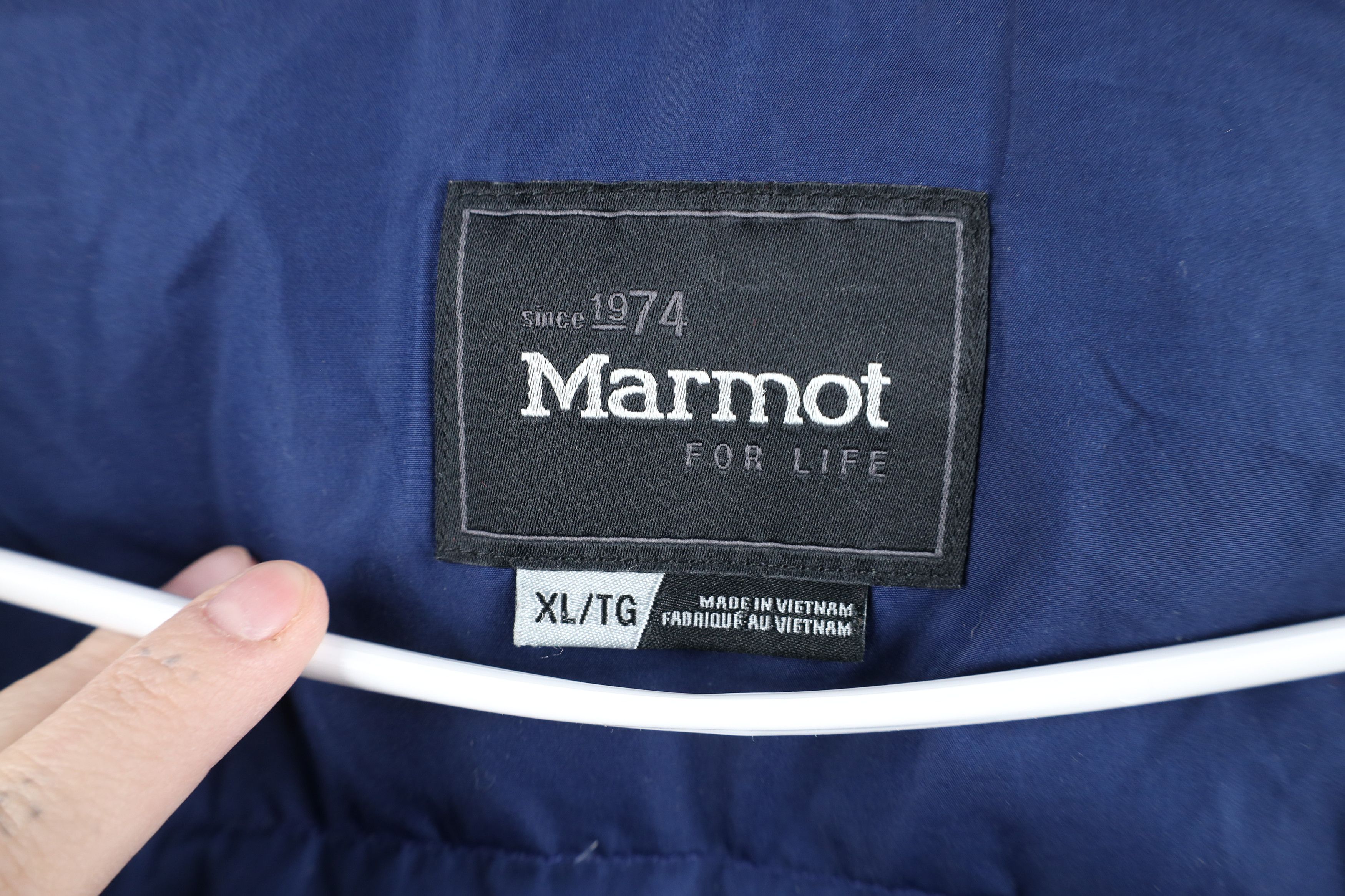 Marmot Marmot Down Feather Full Zip Winter Puffer Jacket Coat Blue Size XL / US 12-14 / IT 48-50 - 11 Thumbnail