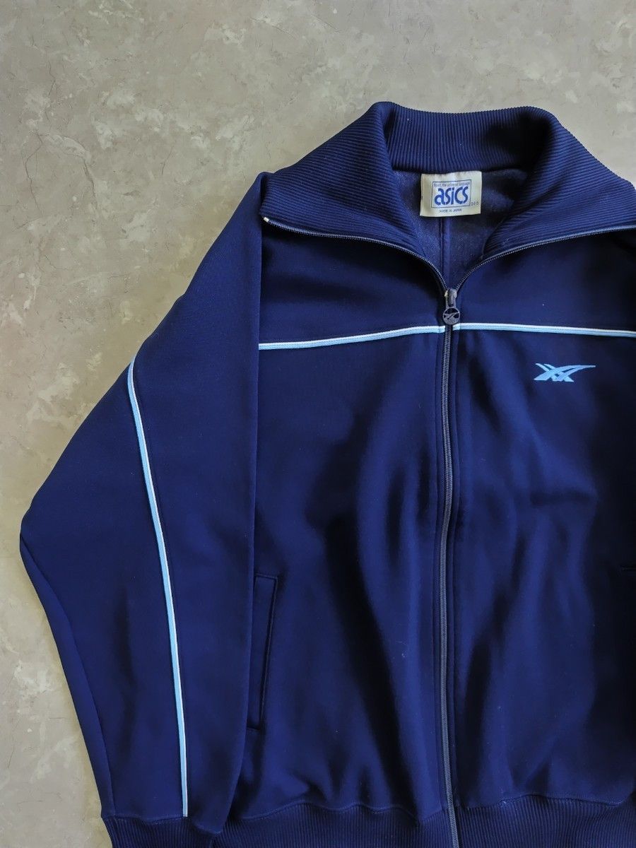 Asics 80s Asics Japanese Track Jacket Size US L / EU 52-54 / 3 - 5 Thumbnail